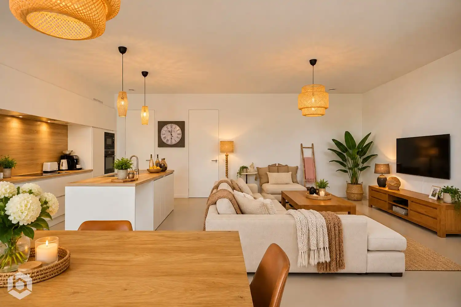 Exclusief appartement met 3 slpkrs, riant terras en 2 parkeerplaatsen foto 3