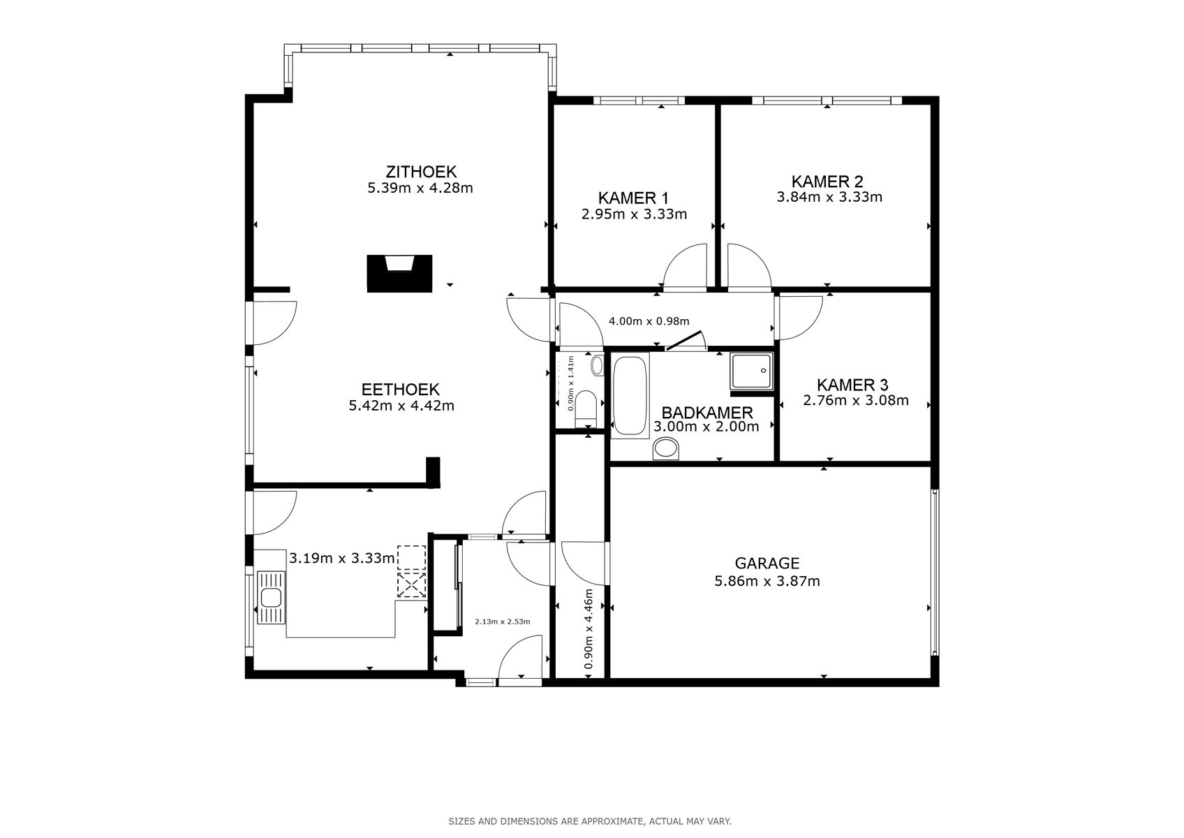 Volledig te renoveren bungalow met 3 slpk. te Stene foto 11