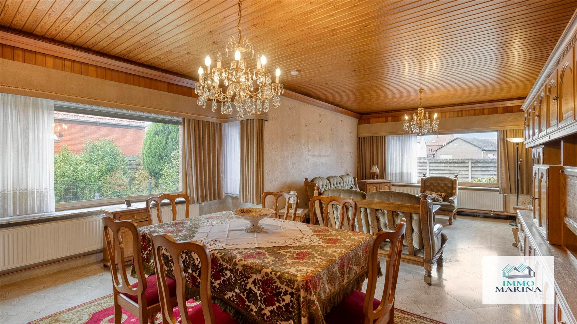 Rustig gelegen woning met tuin, 3 slpks en 2 garages te Begijnendijk  foto 4