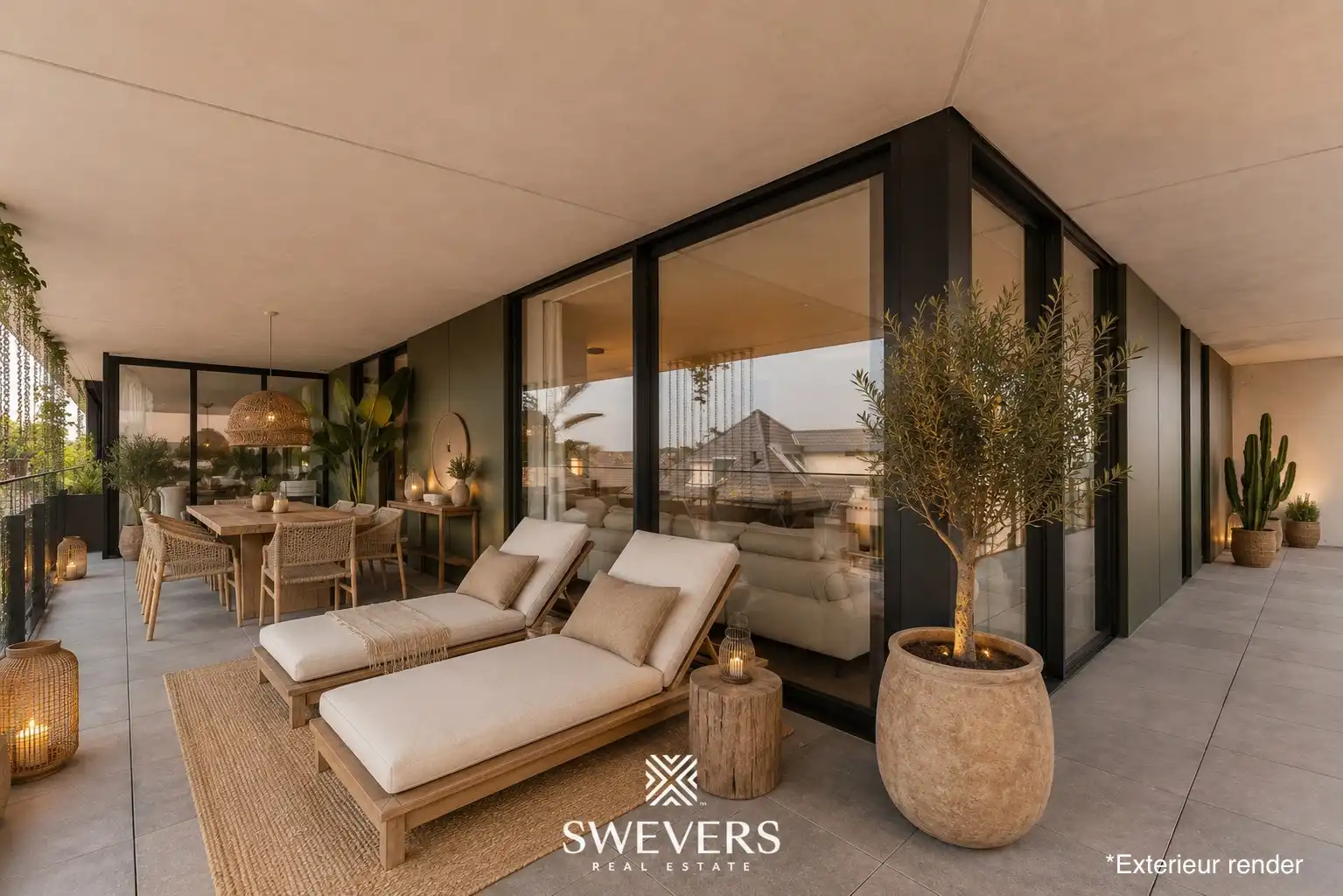 Fantastisch appartement met 3 slaapkamers en ruim terras op de Markt in Beringen  foto 24