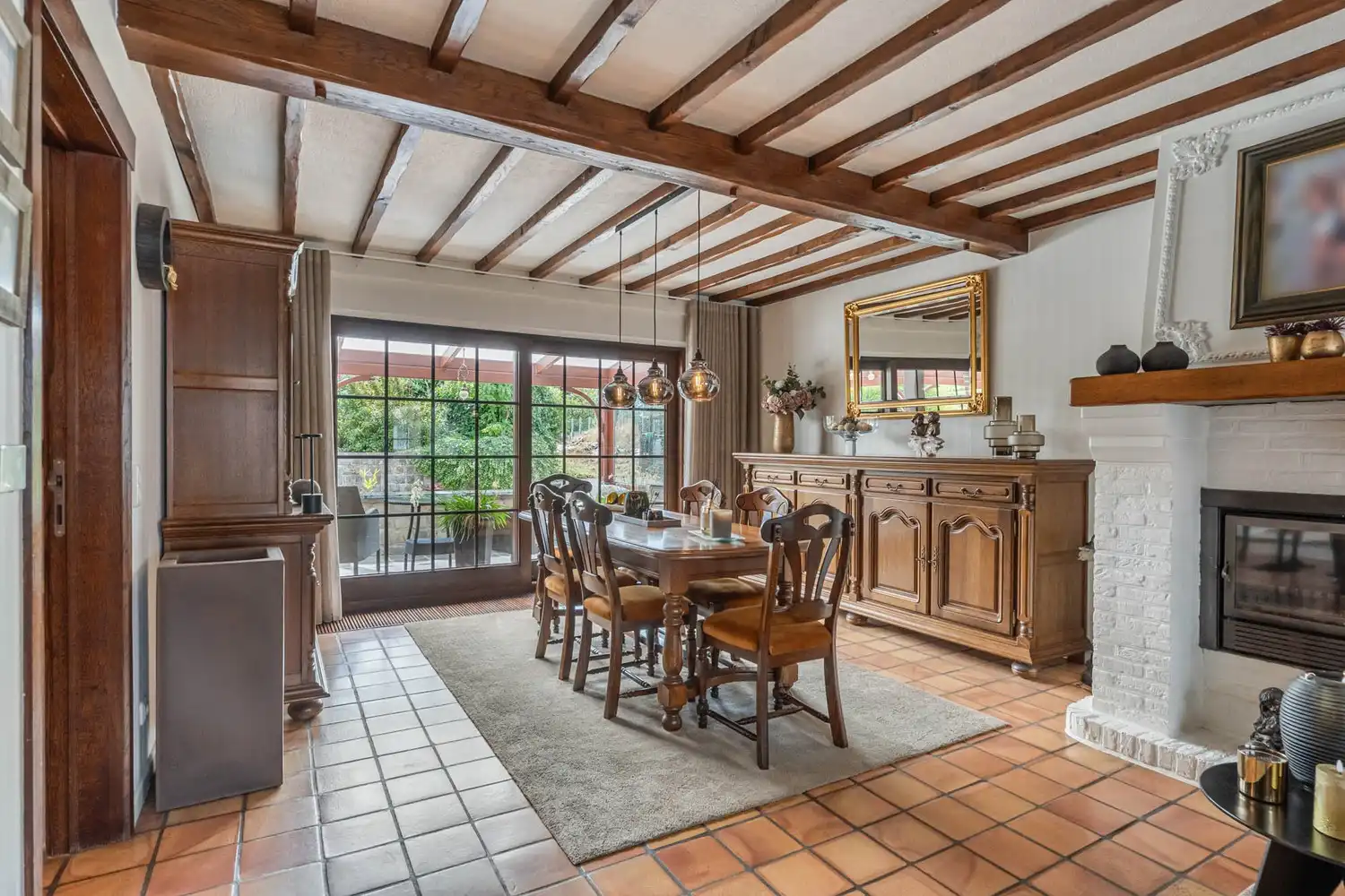 Ruime en instapklare woning op een uitzonderlijk groen perceel van 25a 29ca foto 5
