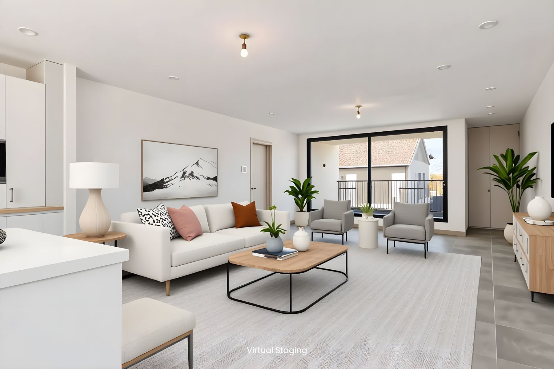 Nieuwbouwappartement met zéér ruim terras en groen zicht foto 5