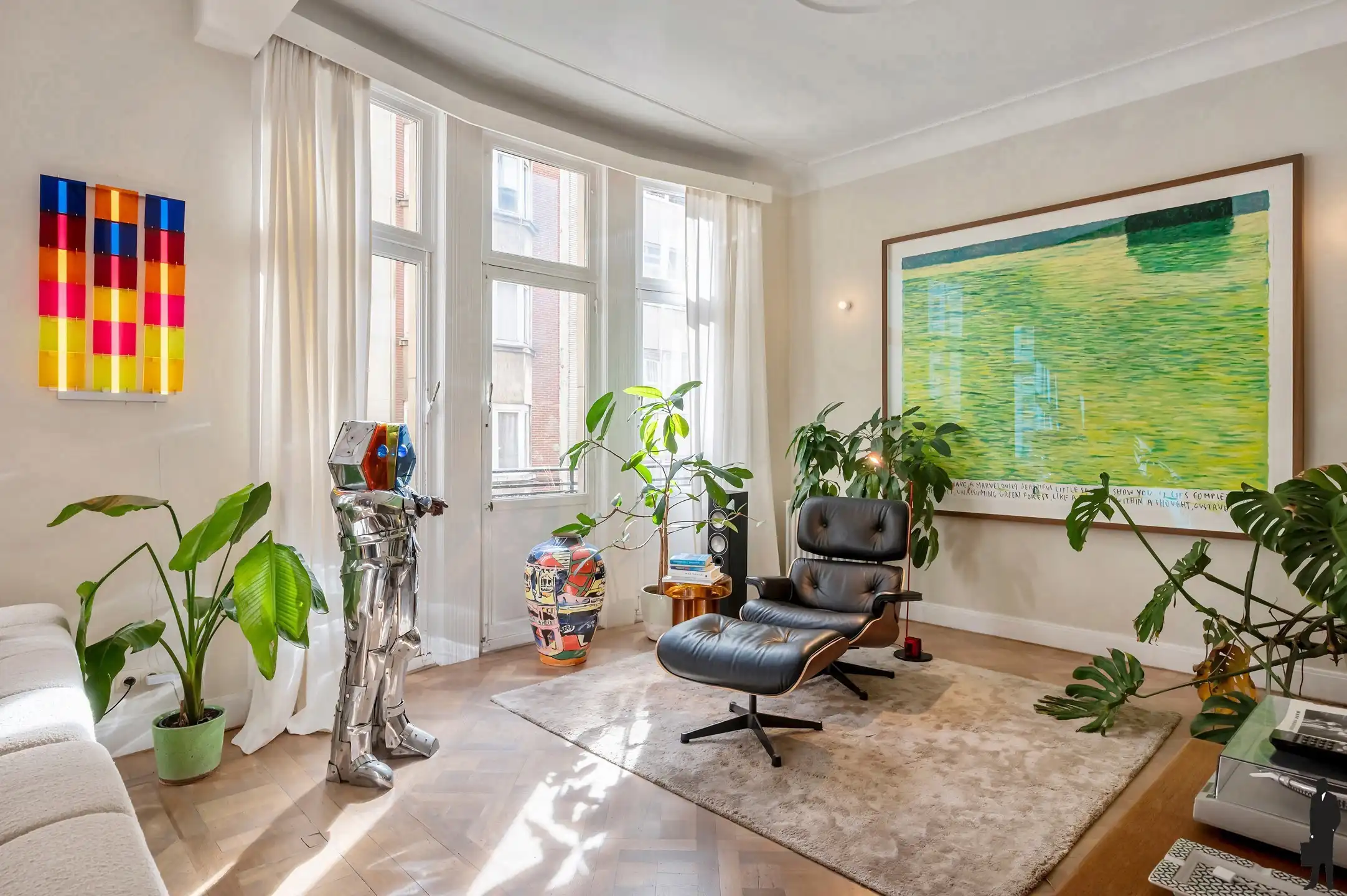 Lichtrijk appartement met authentieke charme foto 4