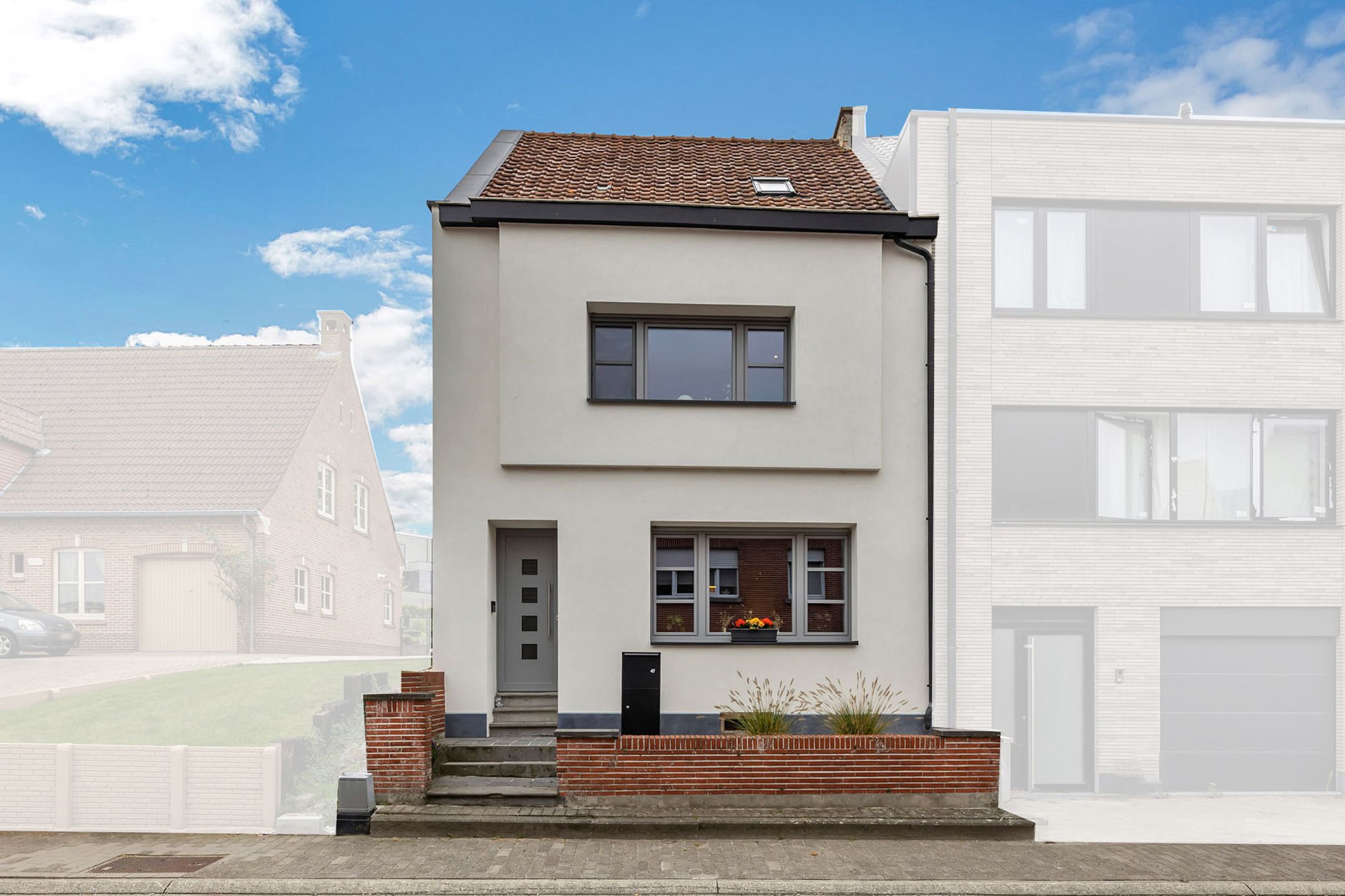 Energiezuinige woning met zuidtuin in Geraardsbergen foto {{pictureIndex}}