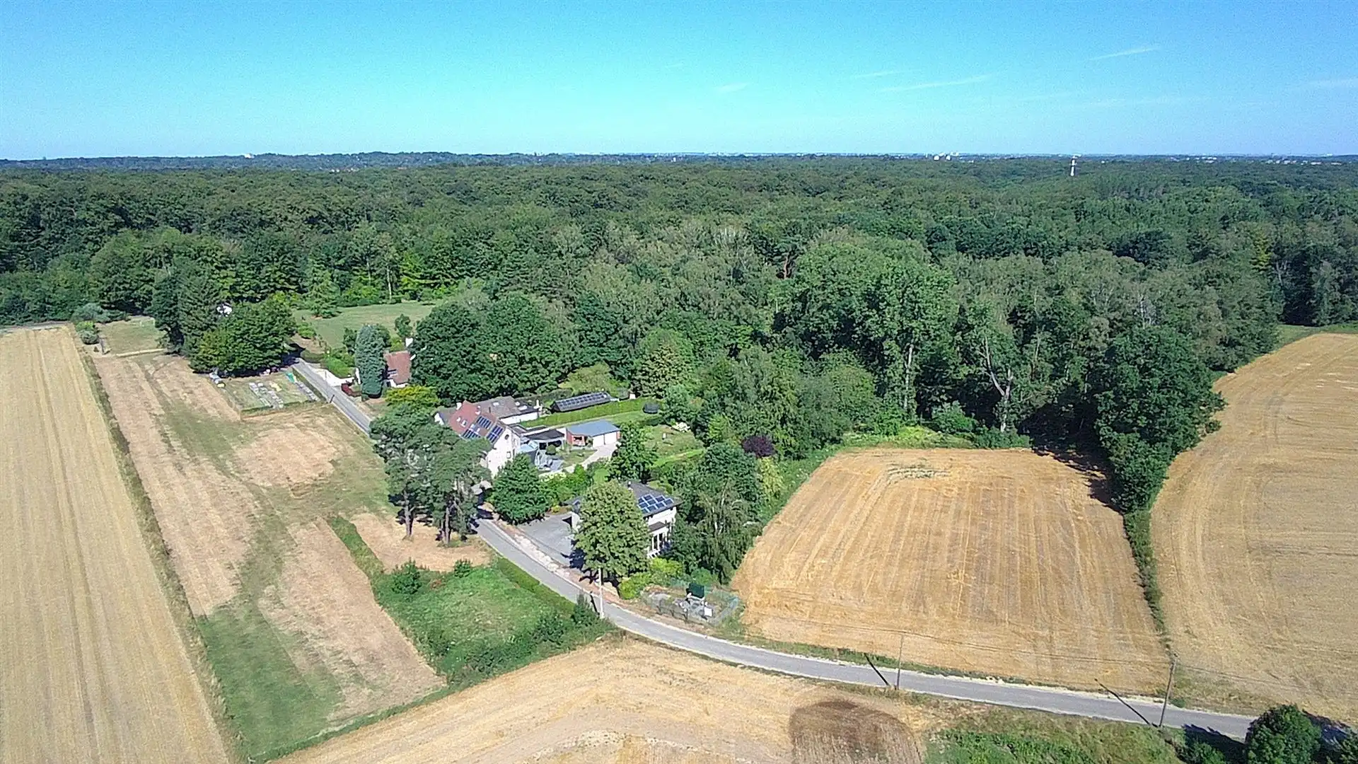 Villa met panoramisch zicht aan ingang van het Zoniënwoud foto 41