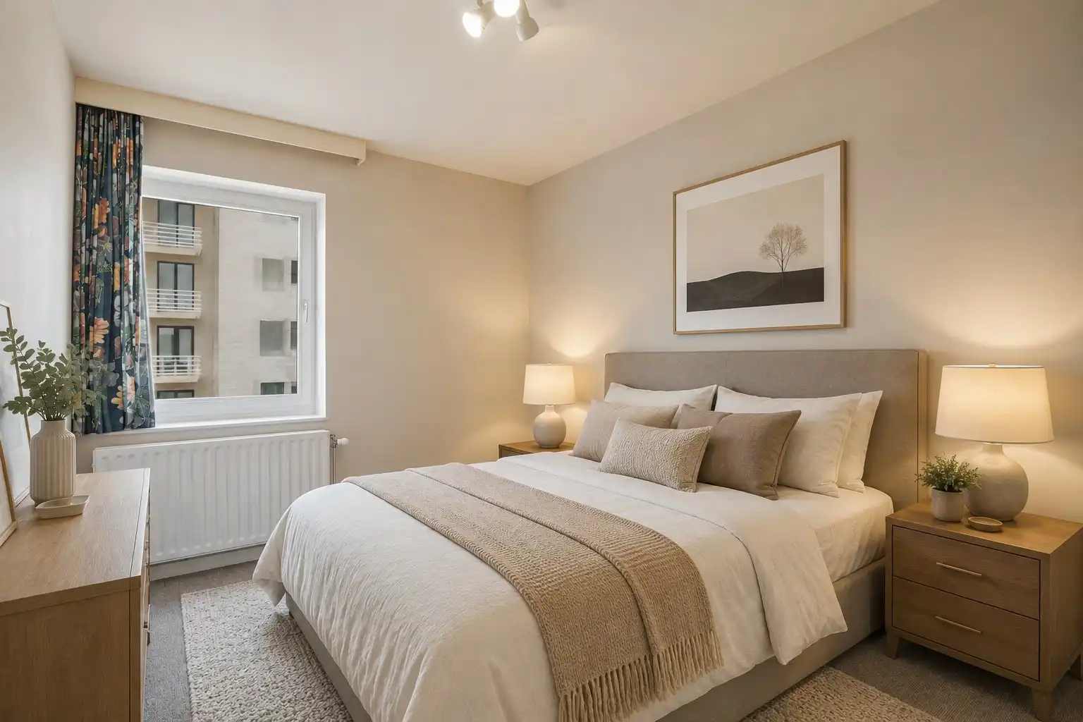 Op te frissen 2-slaapkamerappartement (73m²) te Koksijde Sint-Idesbald.  foto 13