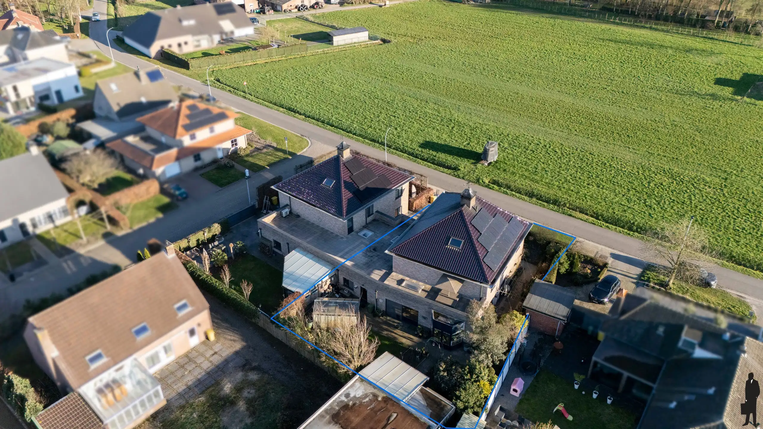 Ruime woning van ca. 400m² met EPC B, landelijk gelegen. foto 23