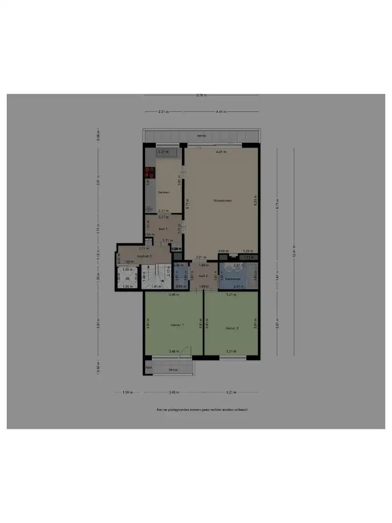Appartement in centrum Wemmel met 2 slaapkamers foto 11