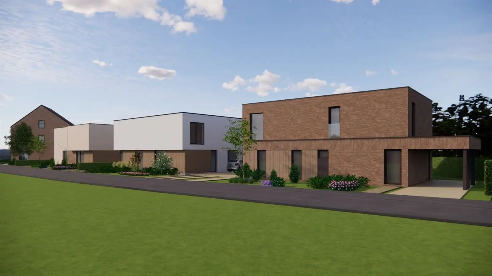 Rustig gelegen nieuwbouwappartement met 3 slaapkamers.  foto {{pictureIndex}}