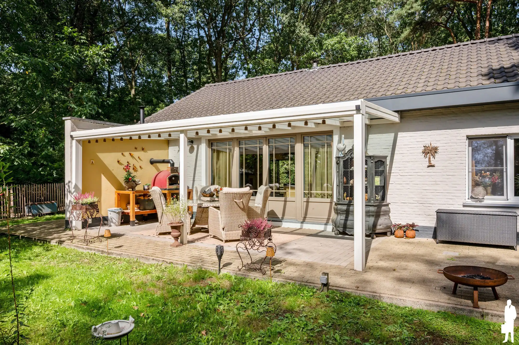 Volledig gerenoveerde gelijkvloerse woning met 2 slaapkamers en zonnige tuin in een rustige, bosrijke omgeving te Essen Wildert foto 26