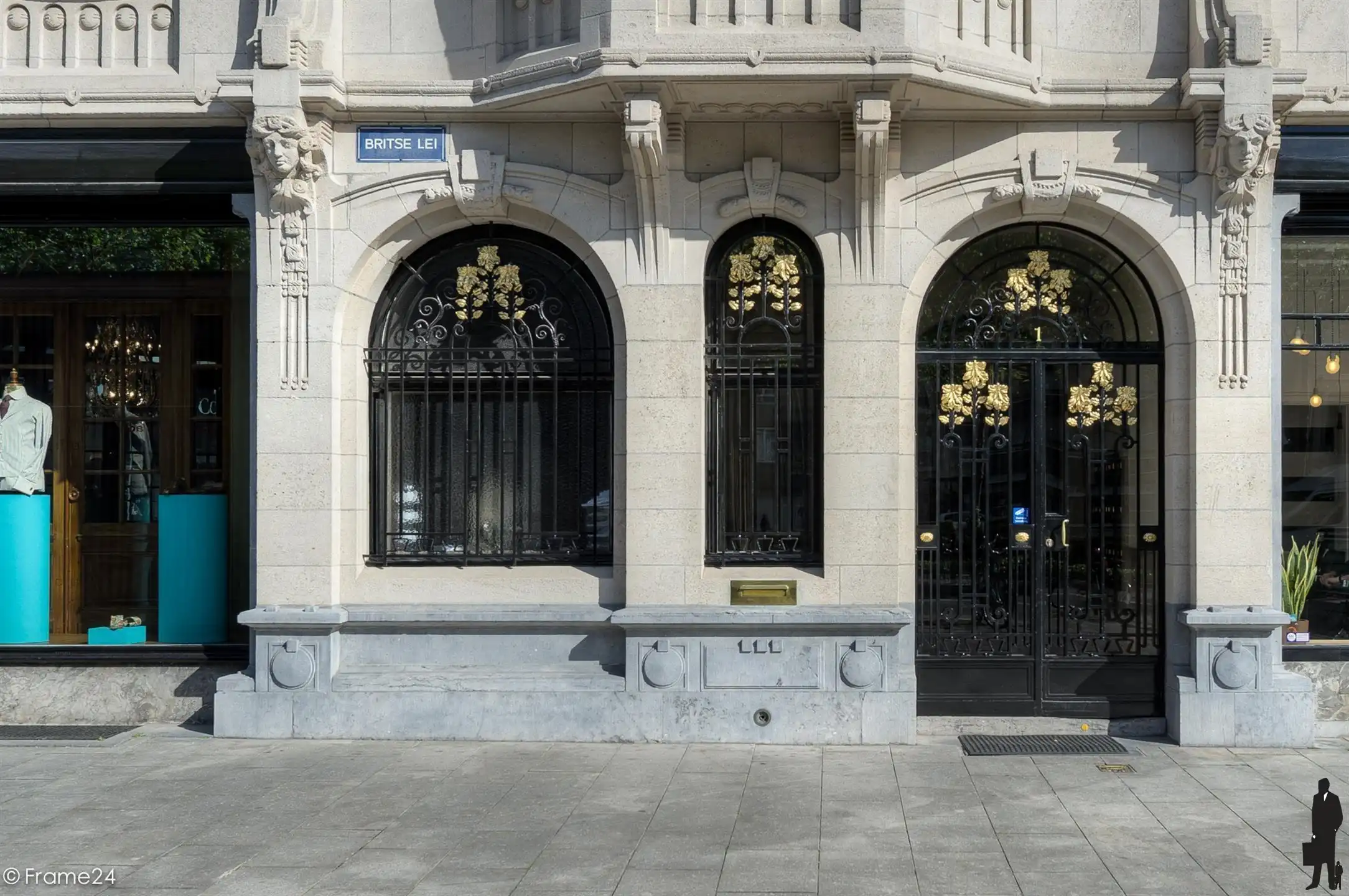 Authentiek gerenoveerd appartement (ca. 90m²) in Art Nouveau stijl  foto 10