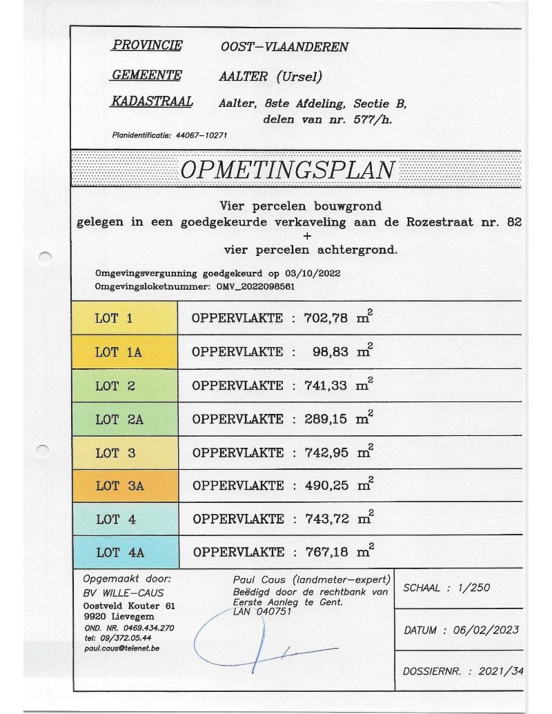 Zuidgericht perceel bouwgrond zonder bouwverplichting (LOT 3) foto 4