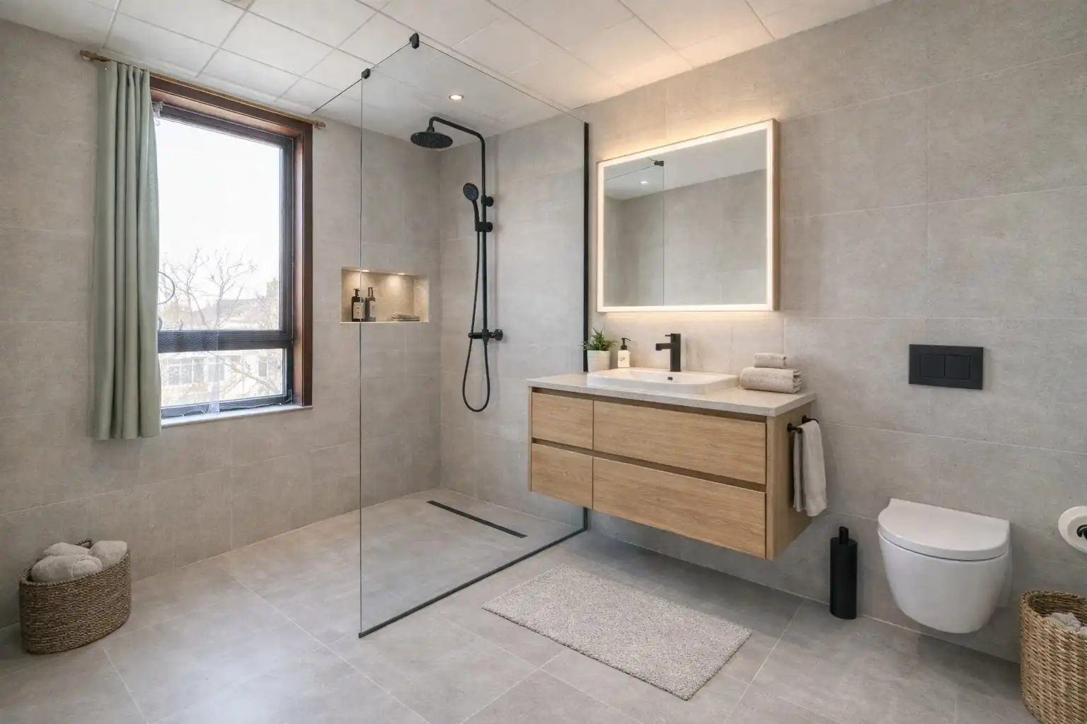 Een goed gelegen, verder af te werken rijwoning te Lot foto 15