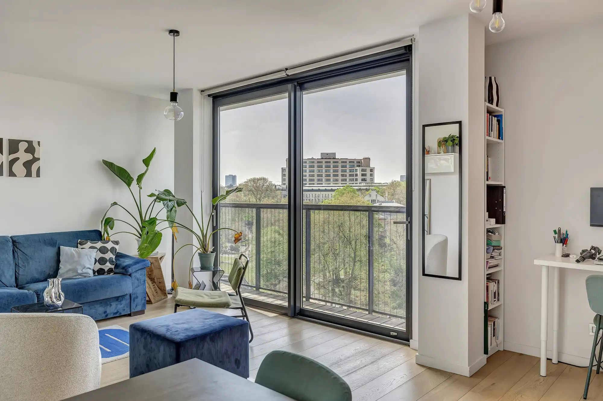 App met 1 slpk en prachtig uitzicht nabij Europese wijk foto 3