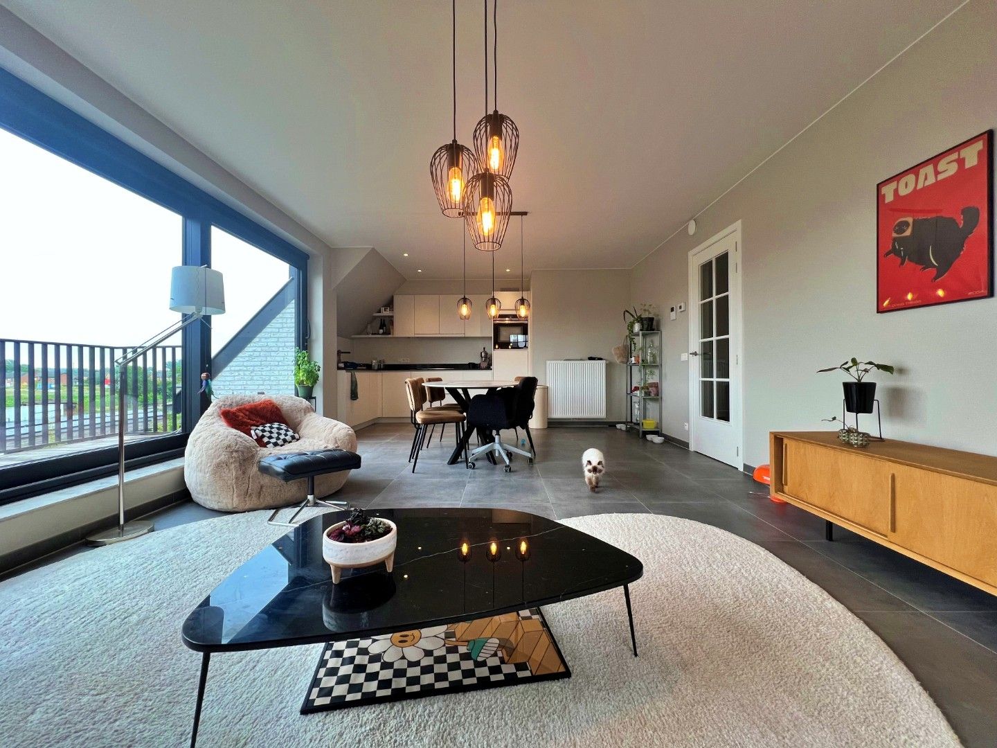 Energiezuinig duplex appartement met 2 slaapkamers in Hansbeke foto 5
