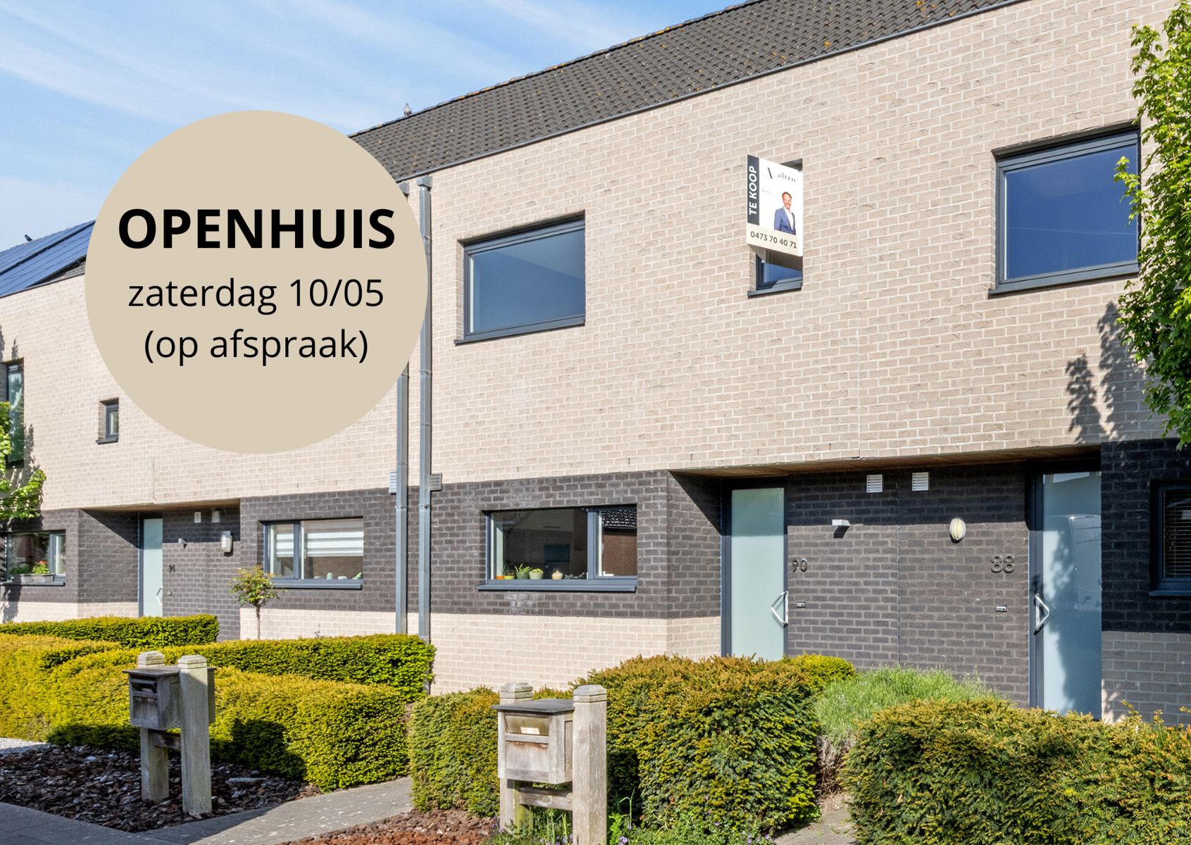 Instapklare gezinswoning met tuin, 4 slpks & garage foto {{pictureIndex}}