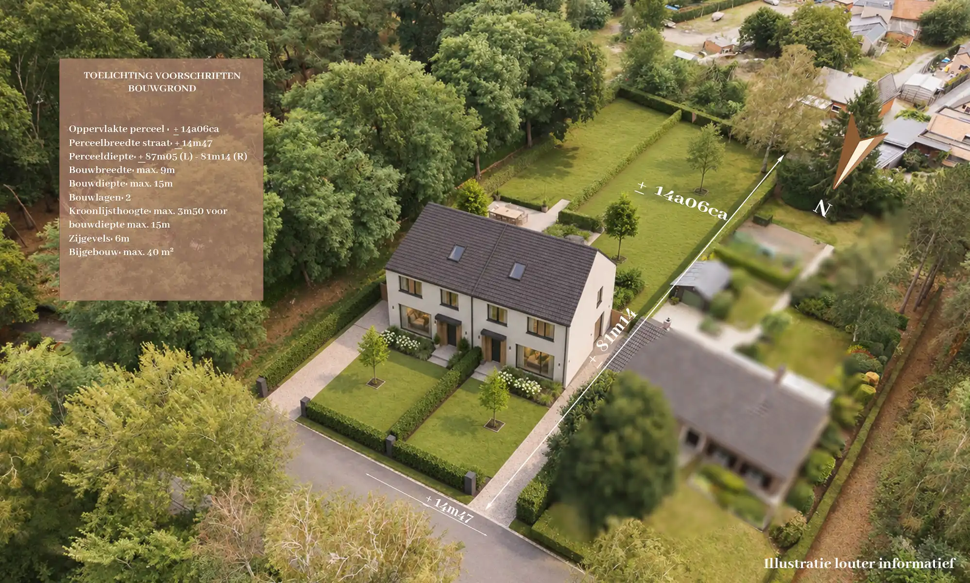 Prachtig gelegen bouwgrond op centrale locatie in Tremelo foto 3