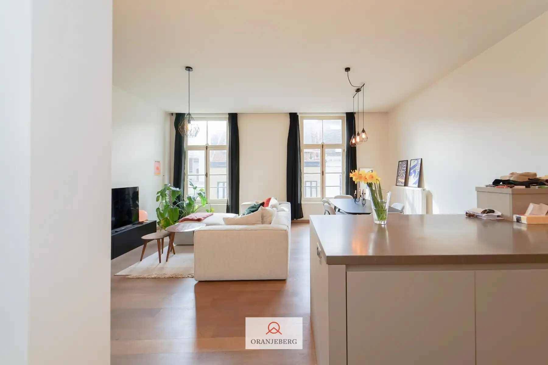 Mooi twee slaapkamer appartement in centrum-Gent foto 14