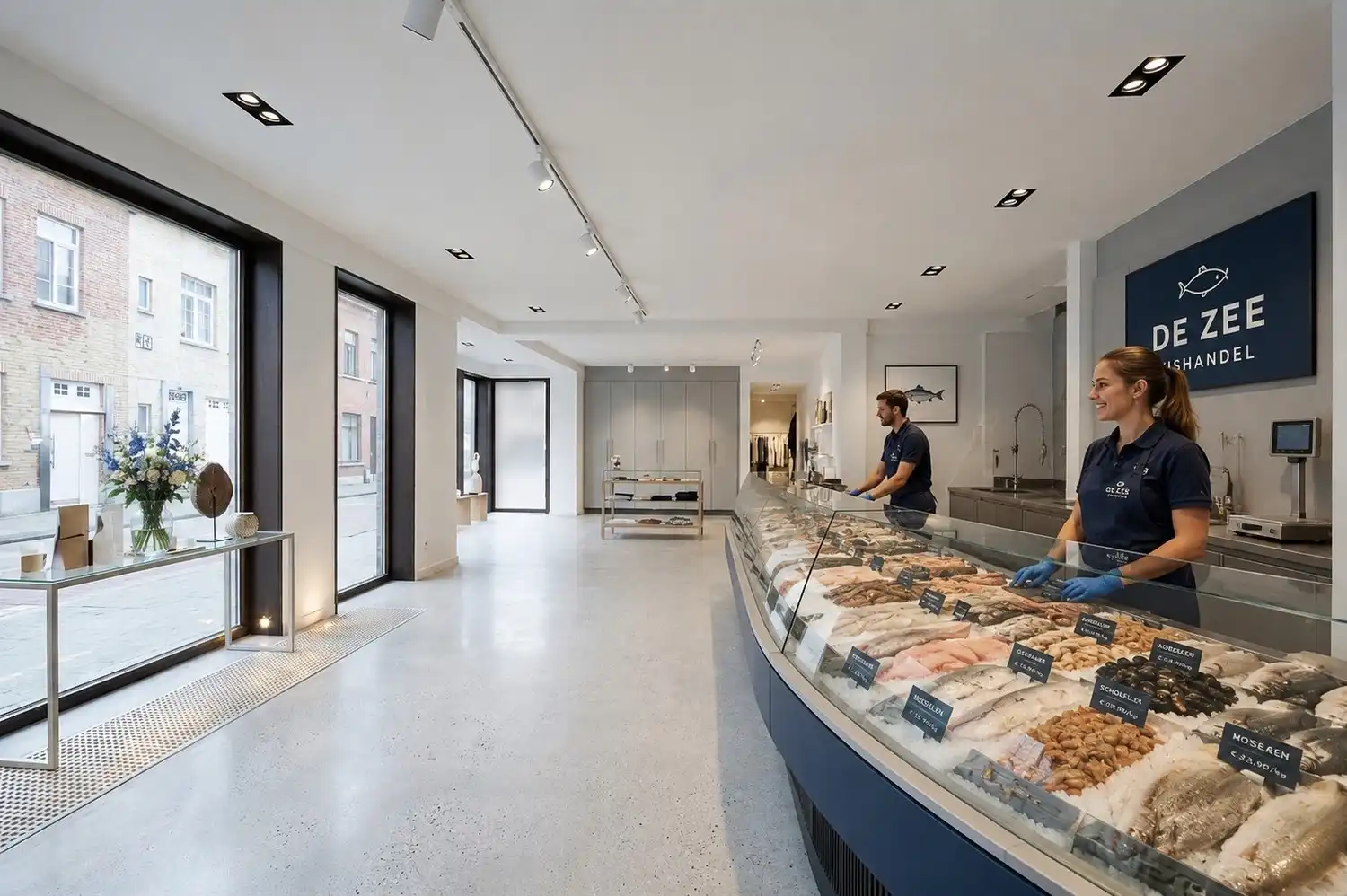 te huur Maldegem | winkel- of kantoorruimte op een TOP-locatie met 100% zichtbaarheid. foto 3