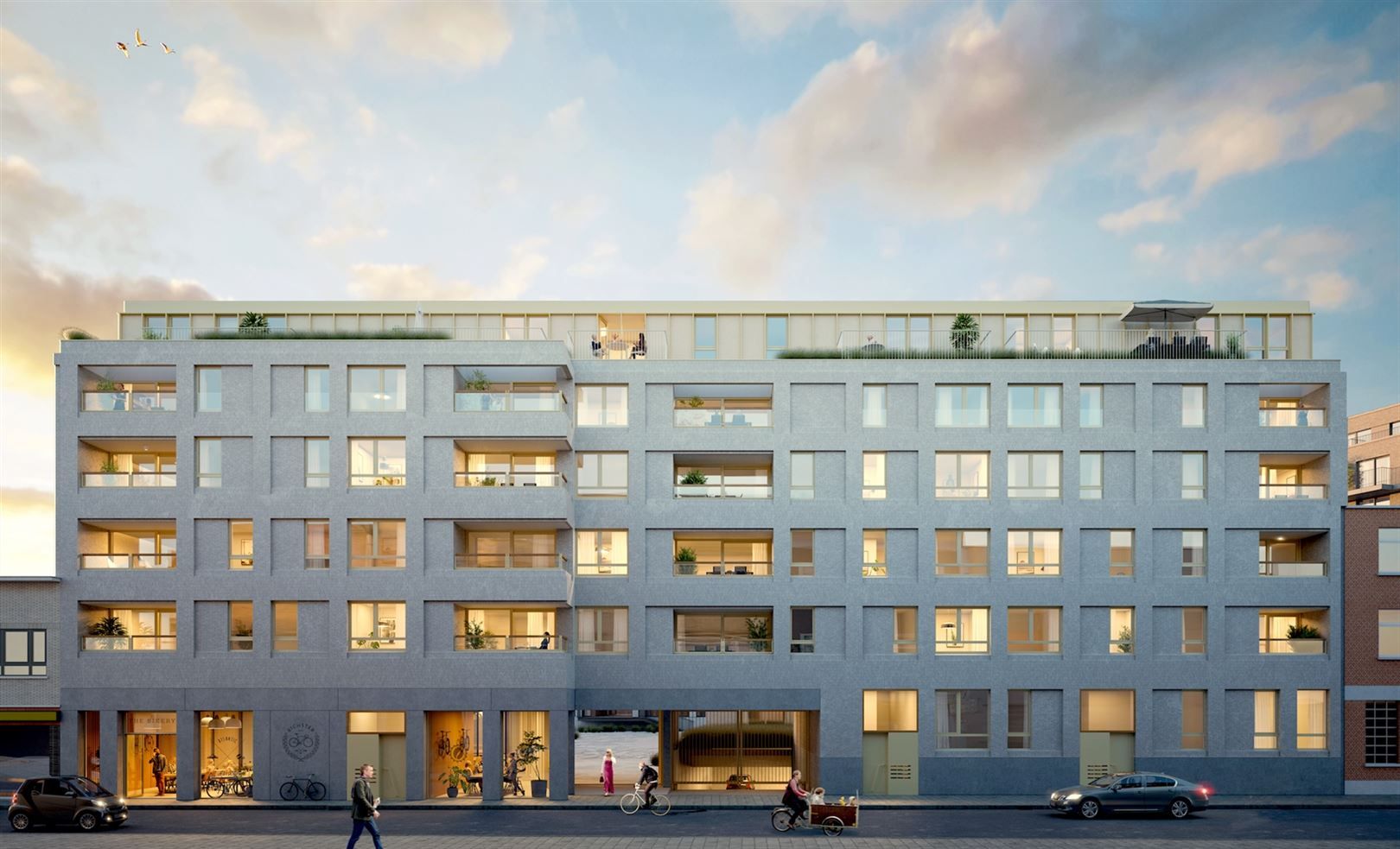 Kantoren te koop in vlot te bereiken nieuwbouwproject foto {{pictureIndex}}