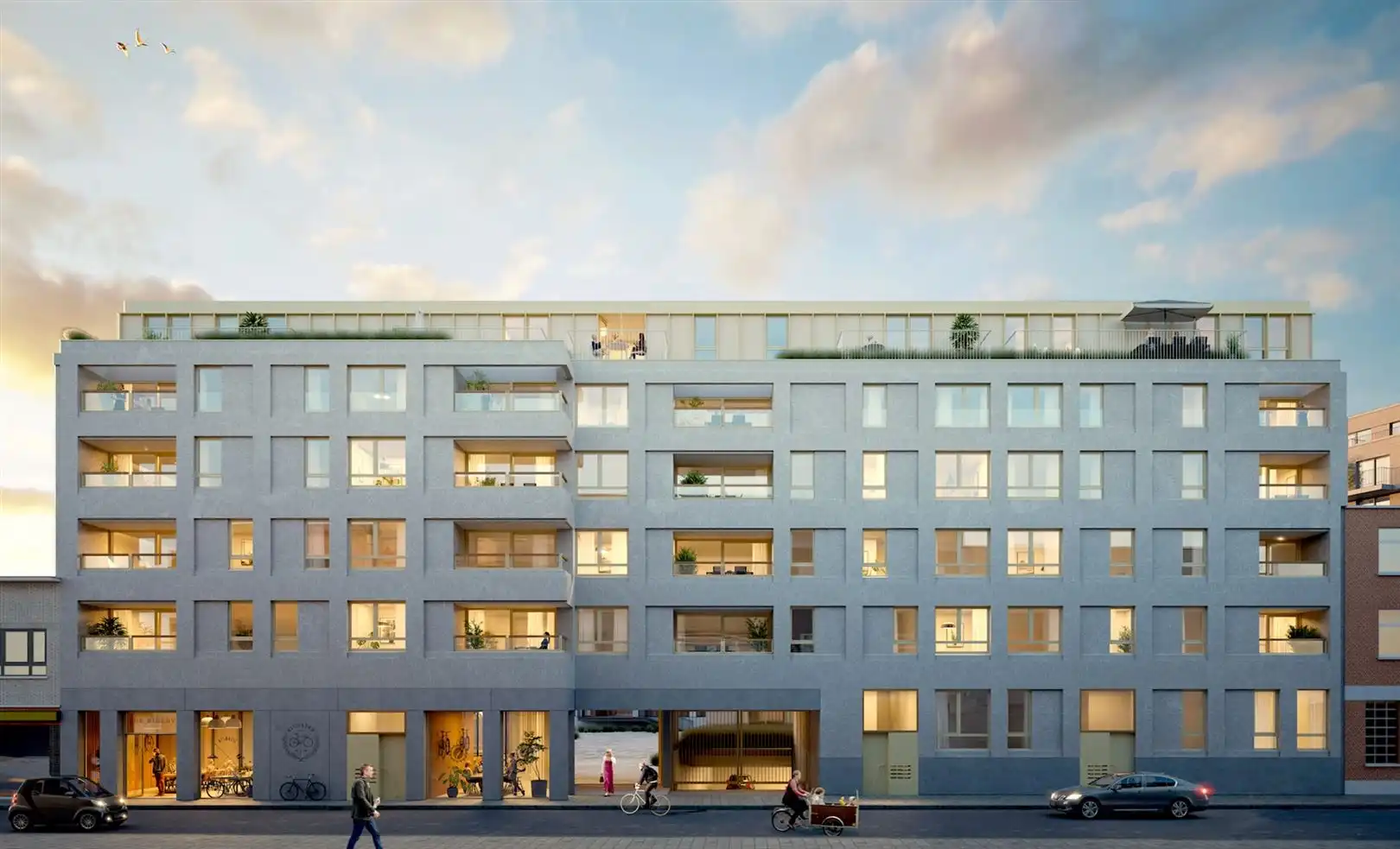 Kantoren te koop in vlot te bereiken nieuwbouwproject foto {{pictureIndex}}