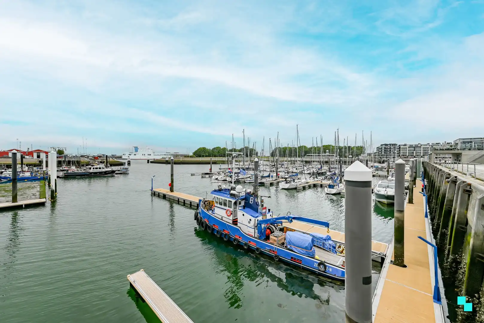 Aantrekkelijk (investerings)appartement nabij de jachthaven van Zeebrugge foto 2