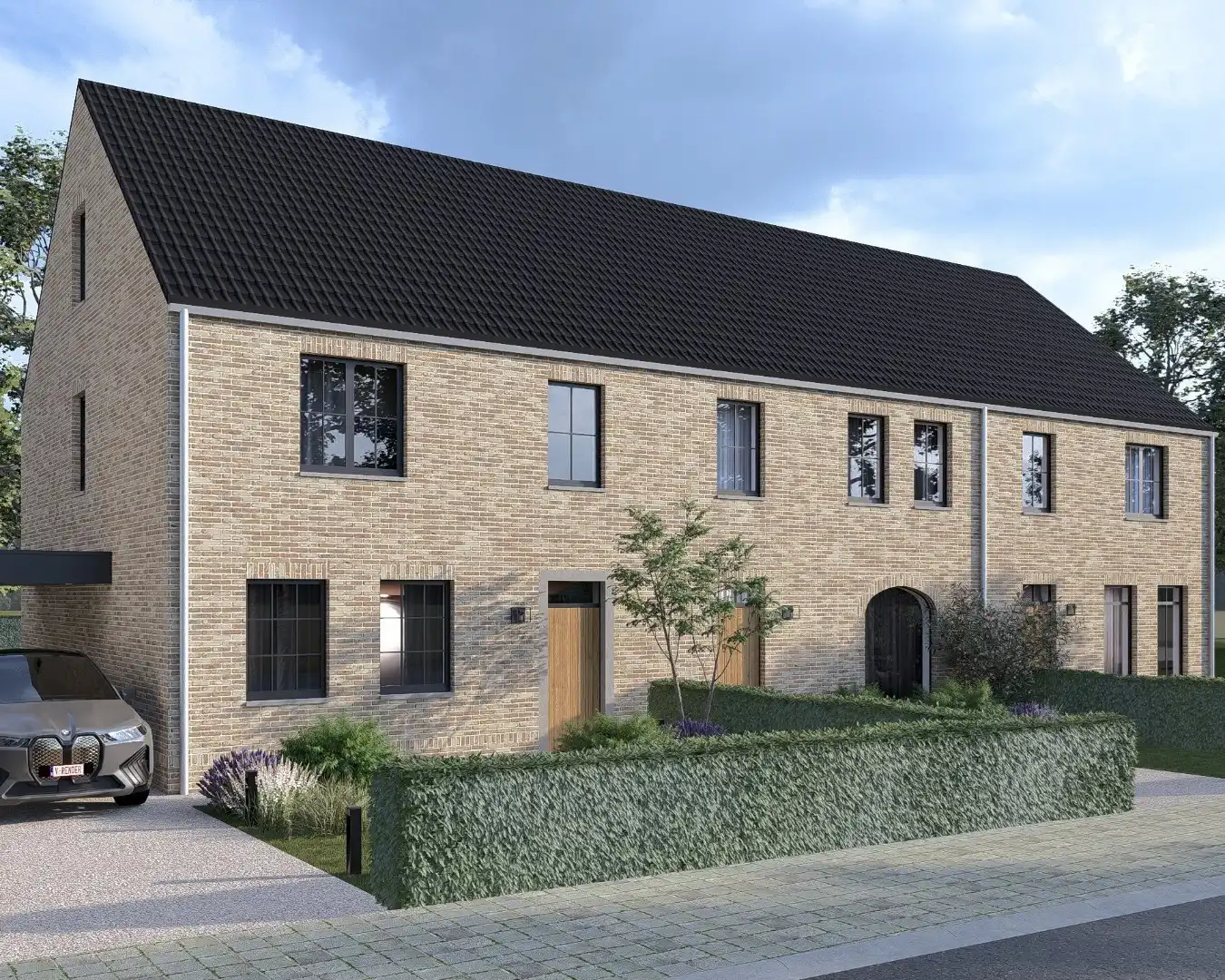 Halfvrijstaande nieuwbouwwoning, in een kleinschalig project van 3 woningen, op een perceel van 4a75ca! foto 3