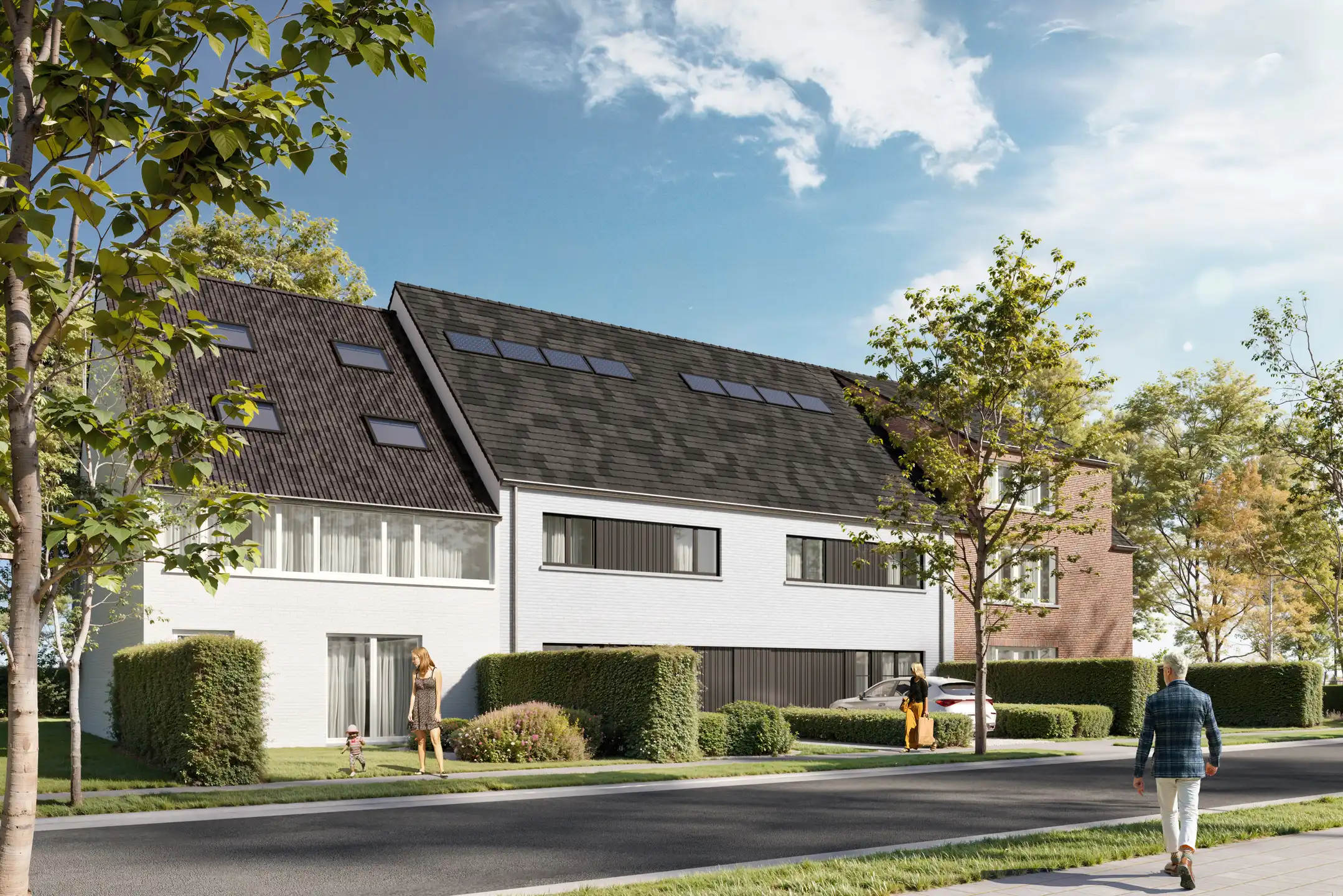 NIEUWBOUW : Instapklare woning met 4 slaapkamers en garage in een rustige straat foto {{pictureIndex}}