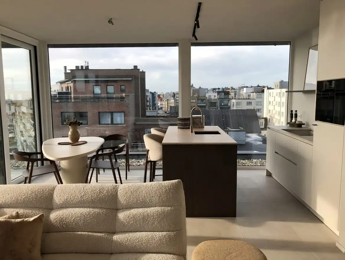 PRACHTIGE NIEUWBOUWPENTHOUSE OP 50m VAN HET STRAND foto 2