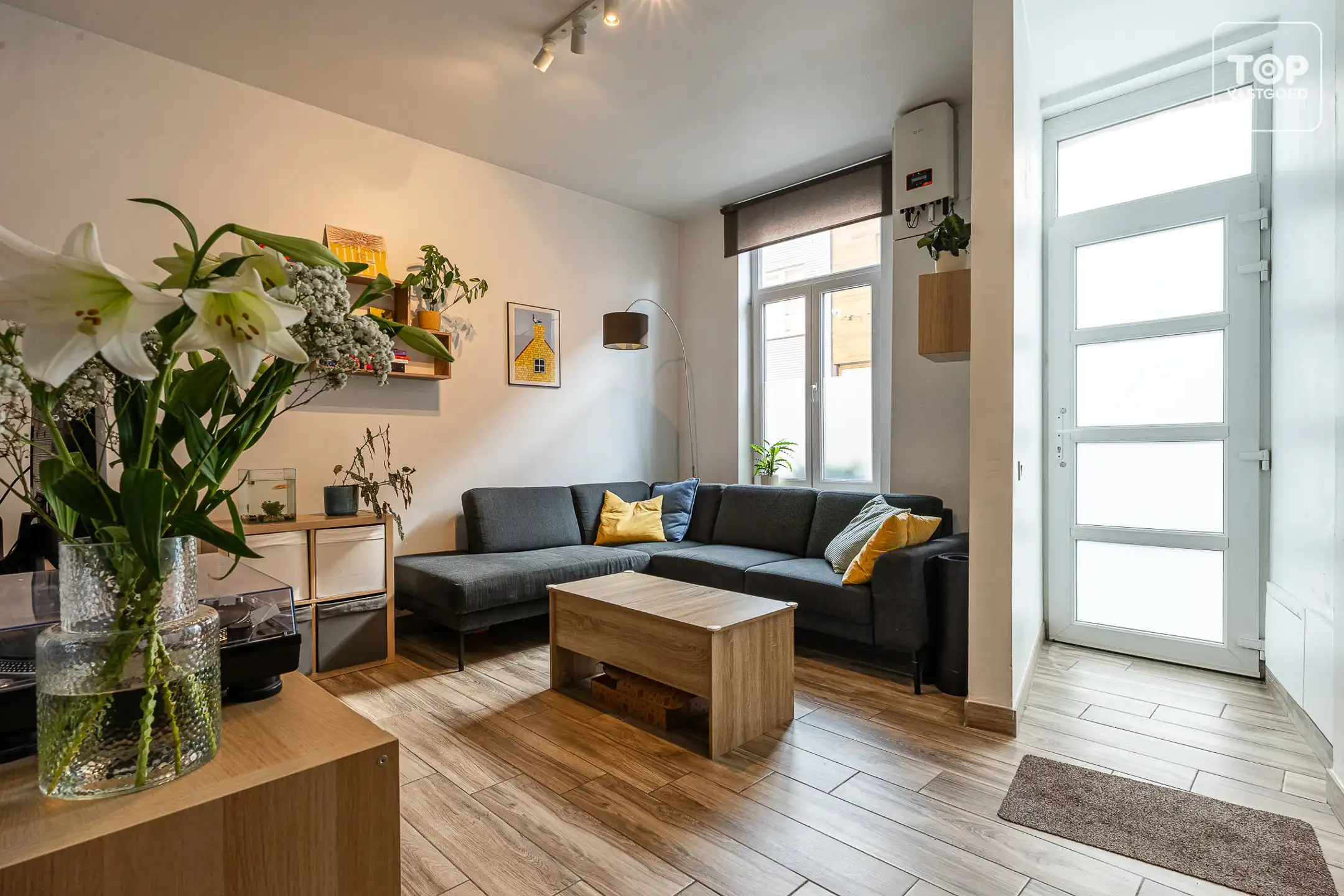 Energiezuinige woning met twee ruime slaapkamers in Gent foto 2
