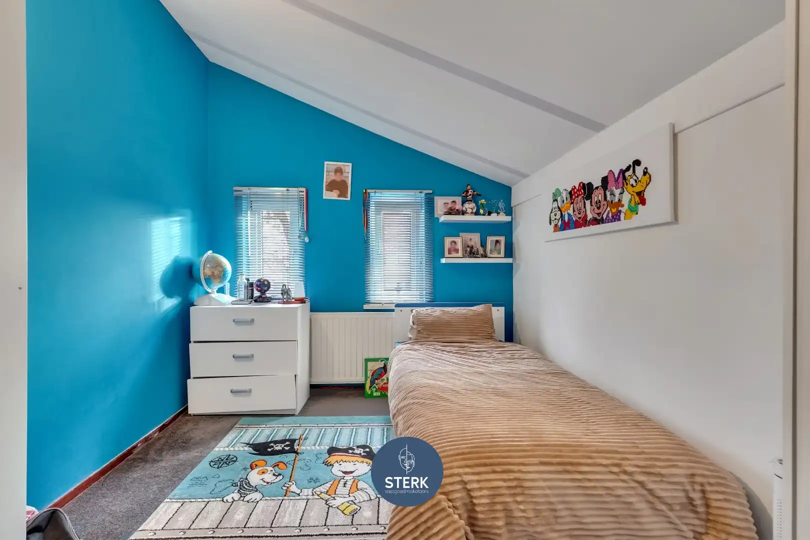 GEZINSWONING MET 3 SLPKS, TUIN EN GARAGE IN HET RUSTIGE REKEM ! foto 13