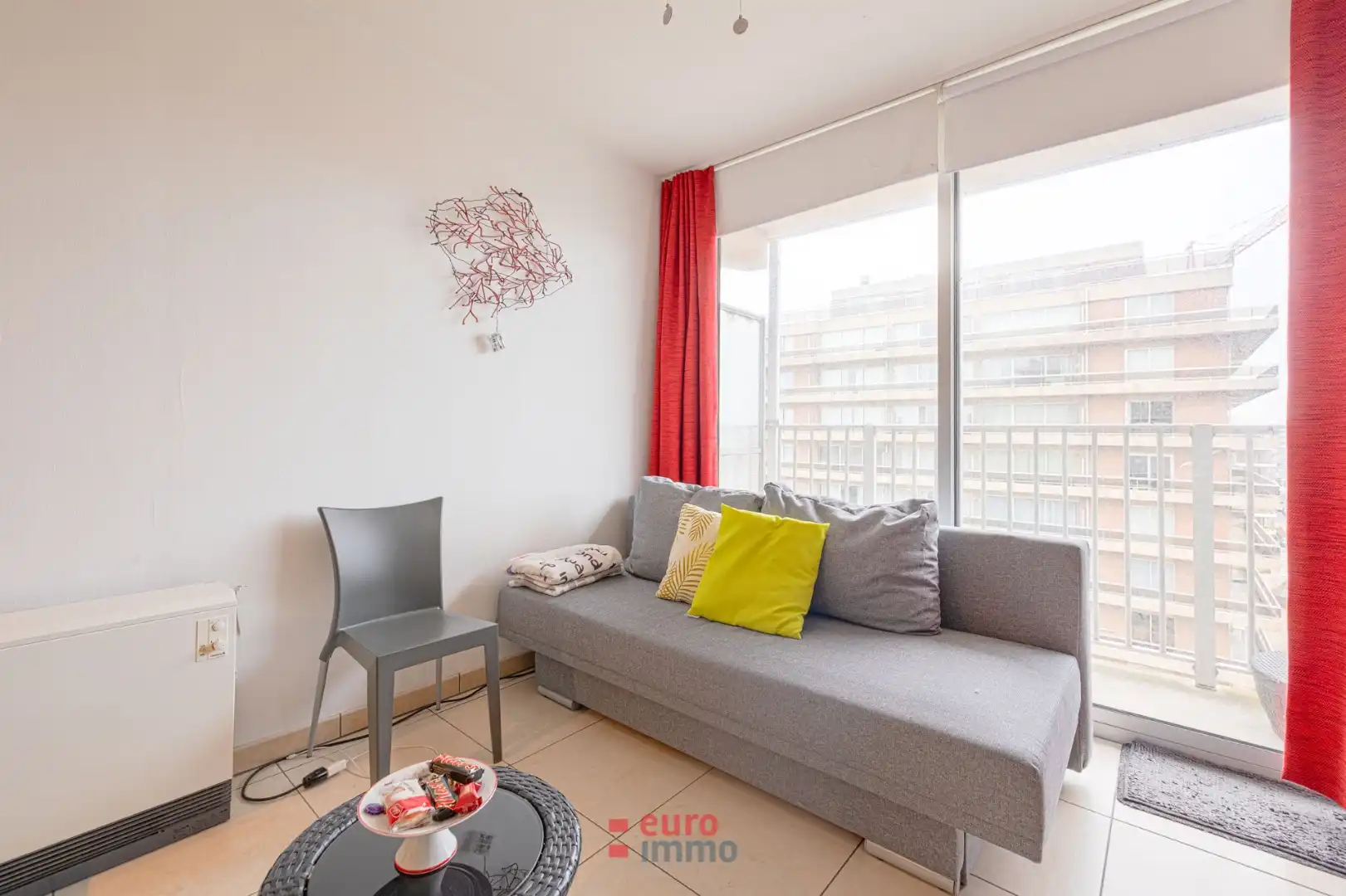 Gerenoveerde studio met zijdelings zeezicht in het centrum van Nieuwpoort foto 4
