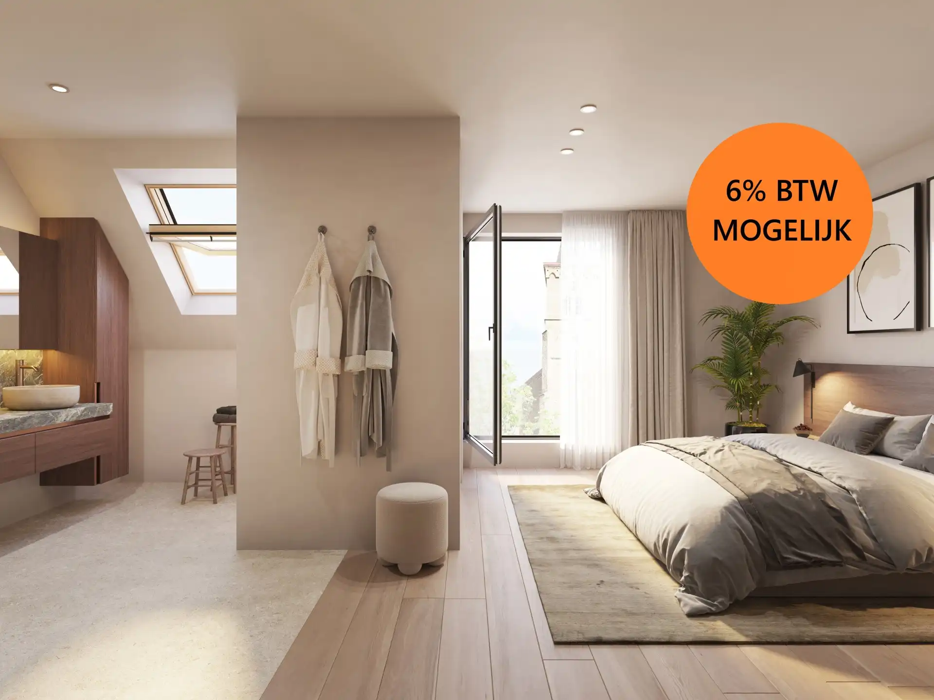 WICHELEN - Nieuwbouwappartement aan Scheldedijk - 6% BTW  foto {{pictureIndex}}