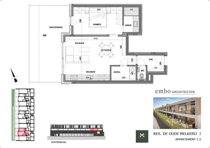 MOGELIJKHEID AANKOOP NIEUWBOUW à 6% BTW - NIEUWBOUW APPARTEMENT TE KOOP IN LOCHRISTI (WACHTEBEKE) foto 8