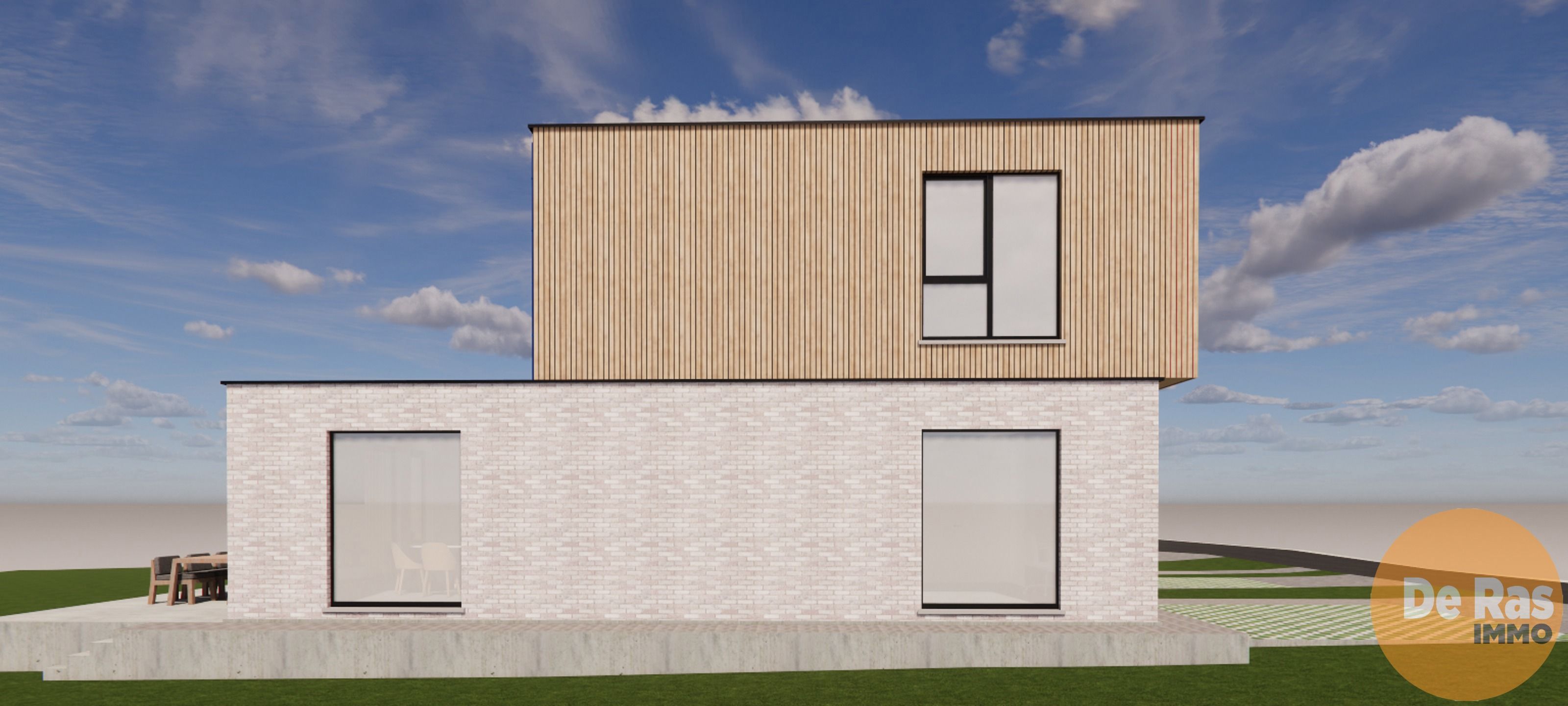EREMBODEGEM -Nieuw project van 3 woningen op rustige locatie foto 3