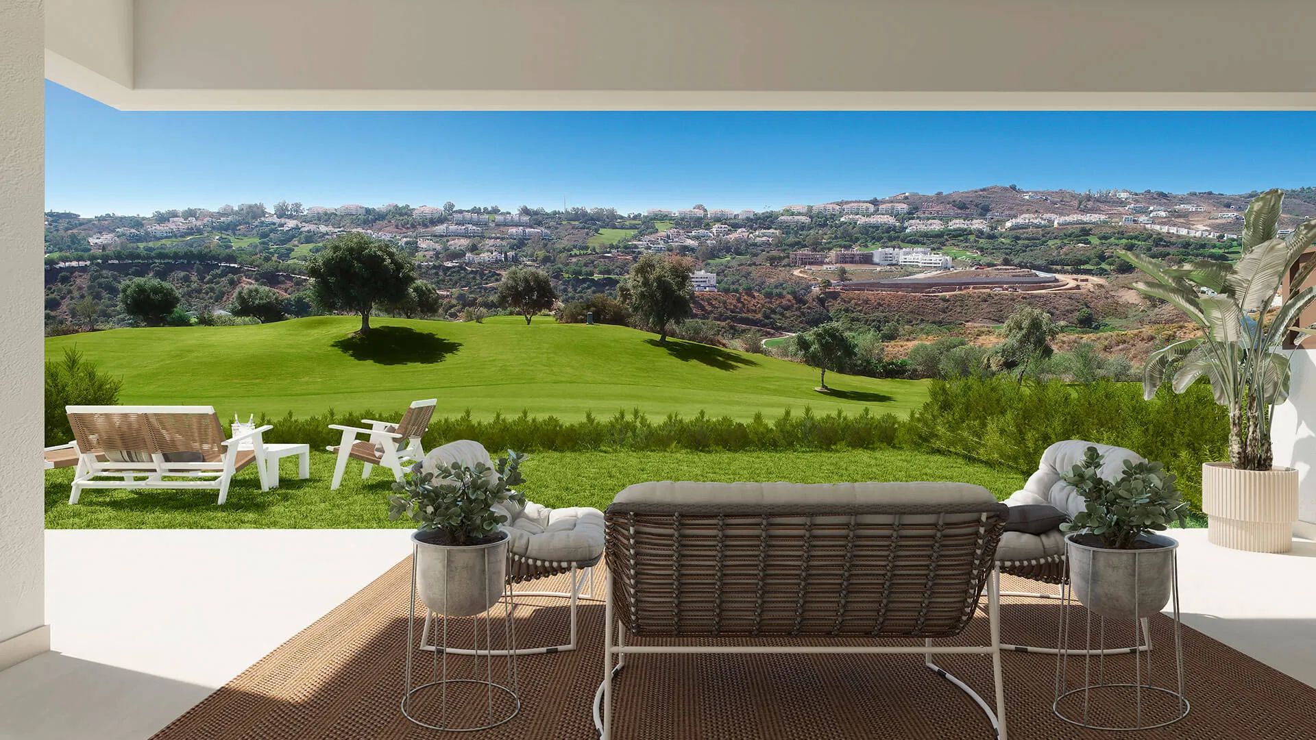 Exclusieve vakantiewoningen in luxe Resort: prachtig zicht en luxe leven aan de eerste lijn golf foto 12
