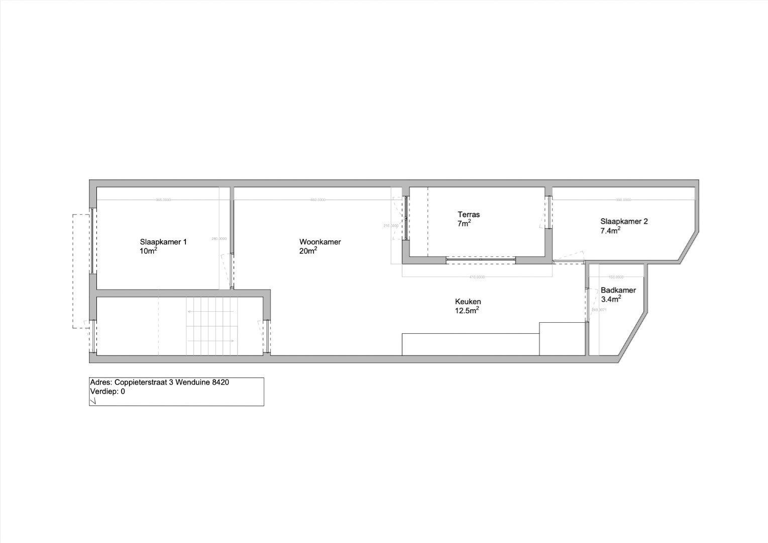 KARAKTERVOL GELIJKVLOERS APPARTEMENT MET STADSTERRASJE foto 10
