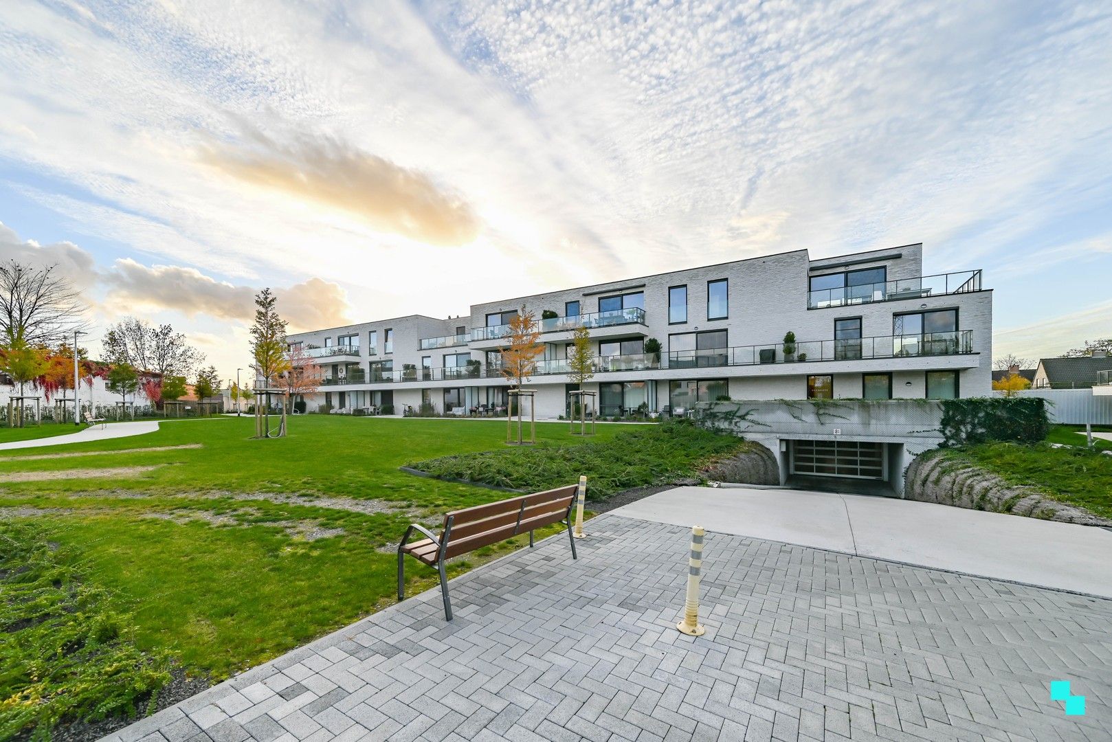 Gelijkvloers nieuwbouwappartement met aangenaam terras te Bosmolens foto {{pictureIndex}}