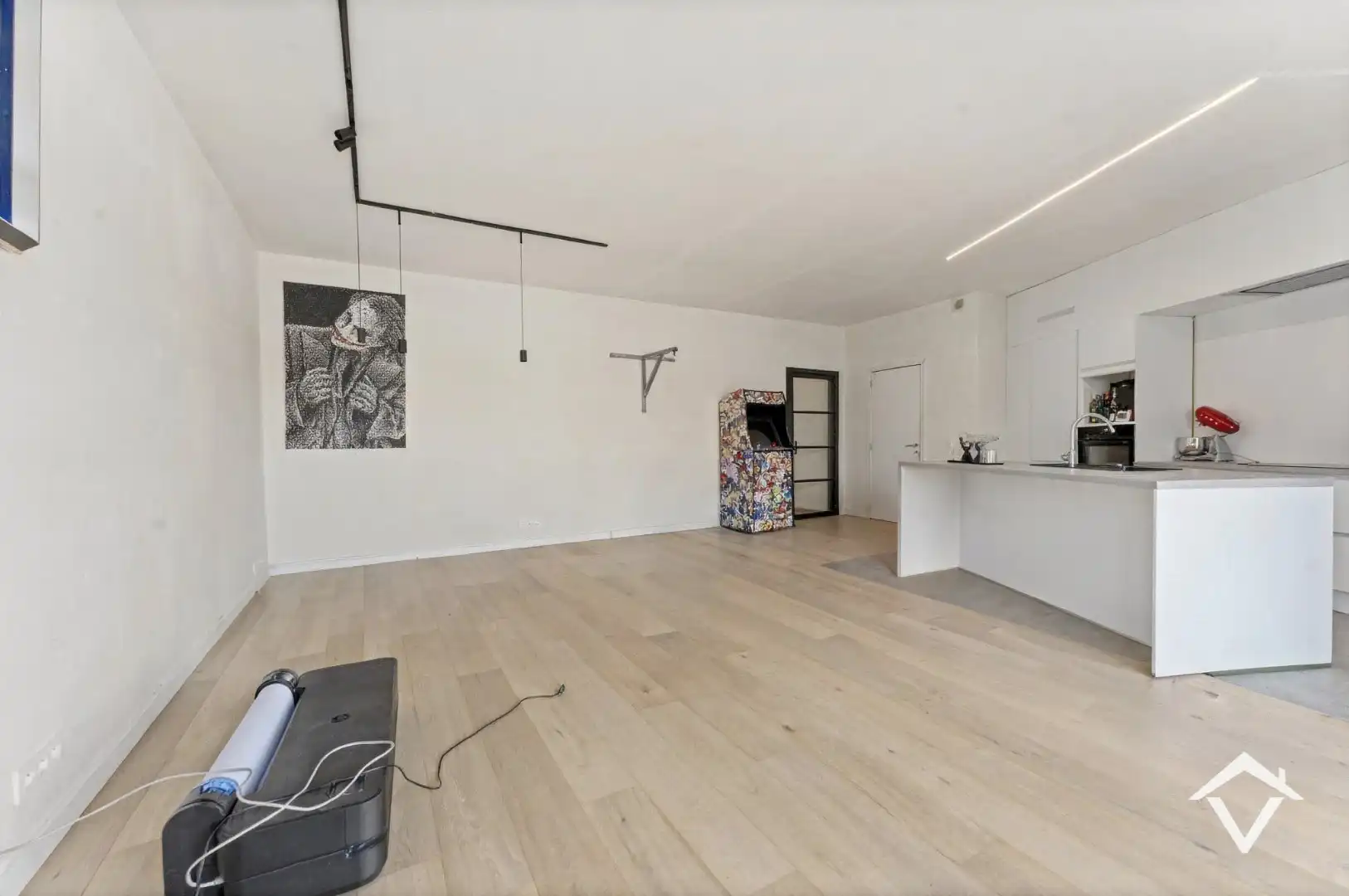 Gelijkvloers appartement met garage te Leke foto 4