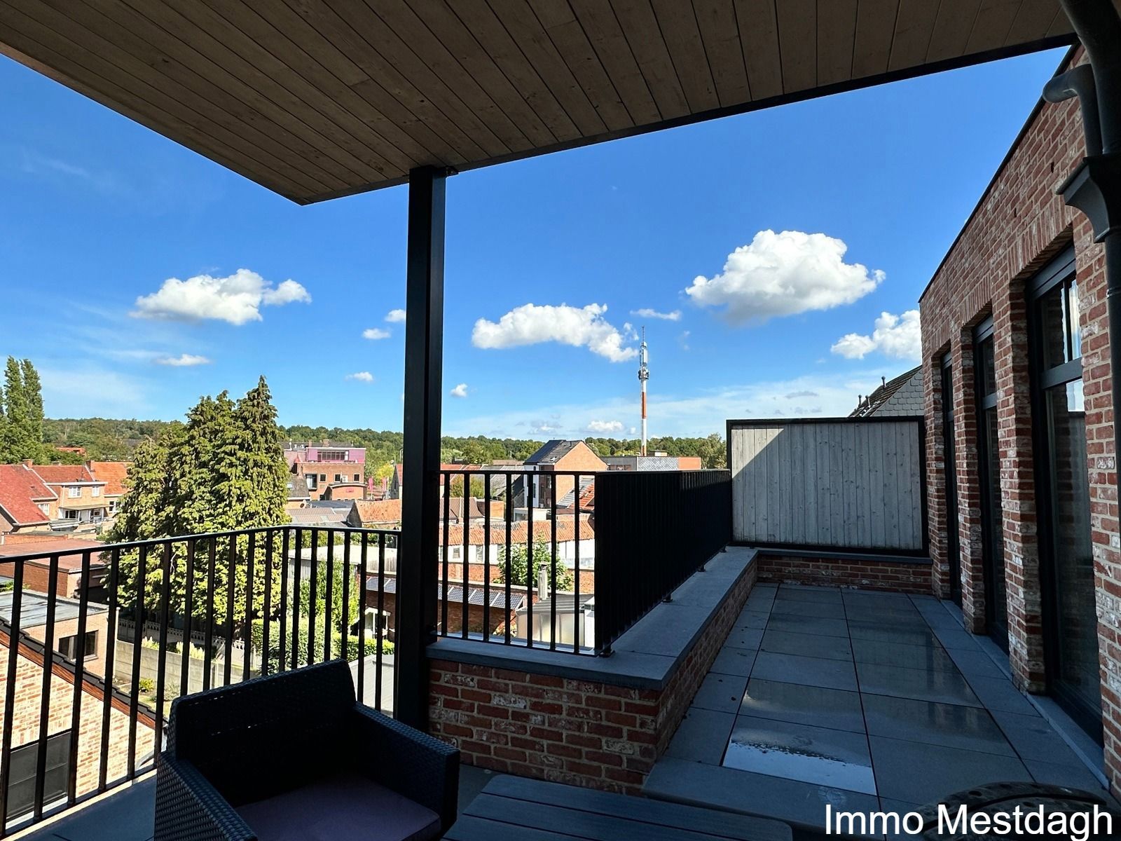 Top appartement binnen ring Diest, met terras foto 12