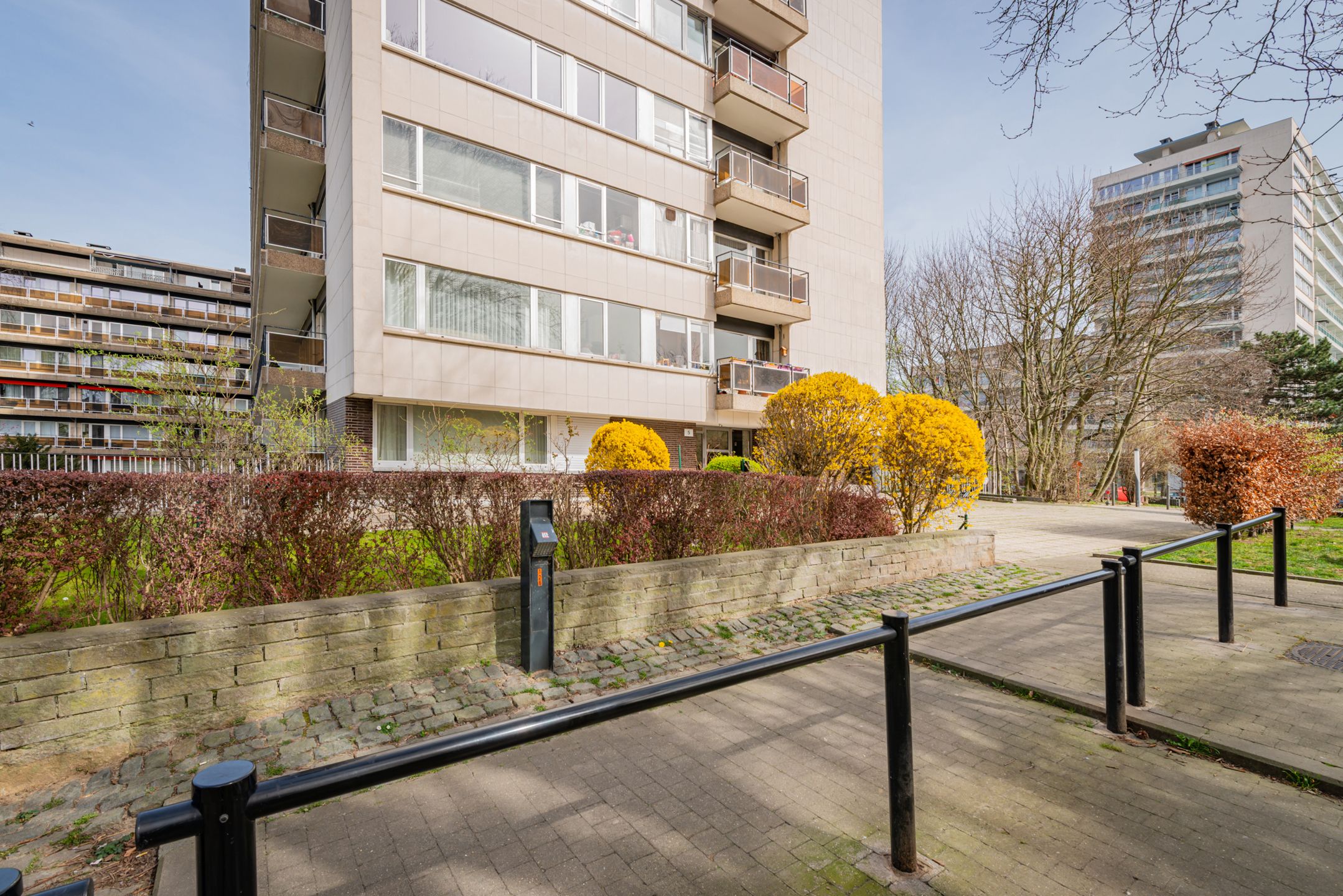 Lichtrijk gelijkvloersappartement met ruim terras in Evere foto 18
