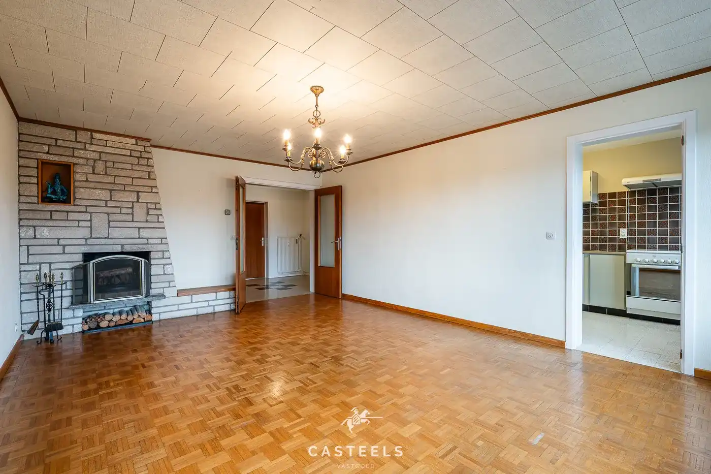 Ruim, te renoveren EPC B appartement met twee slpkmrs te Gent foto 10