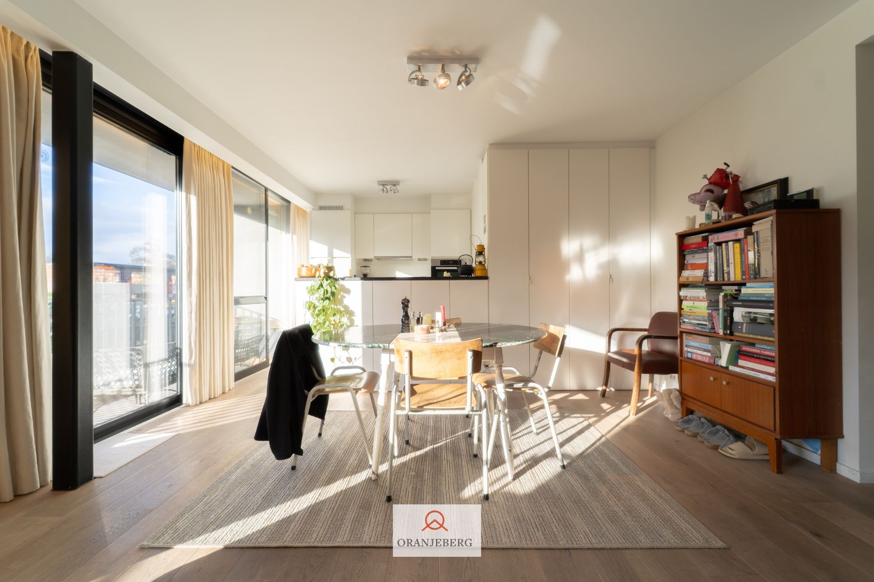 2 slk app met terras & uniek zicht op het water in centrum-Gent foto 14