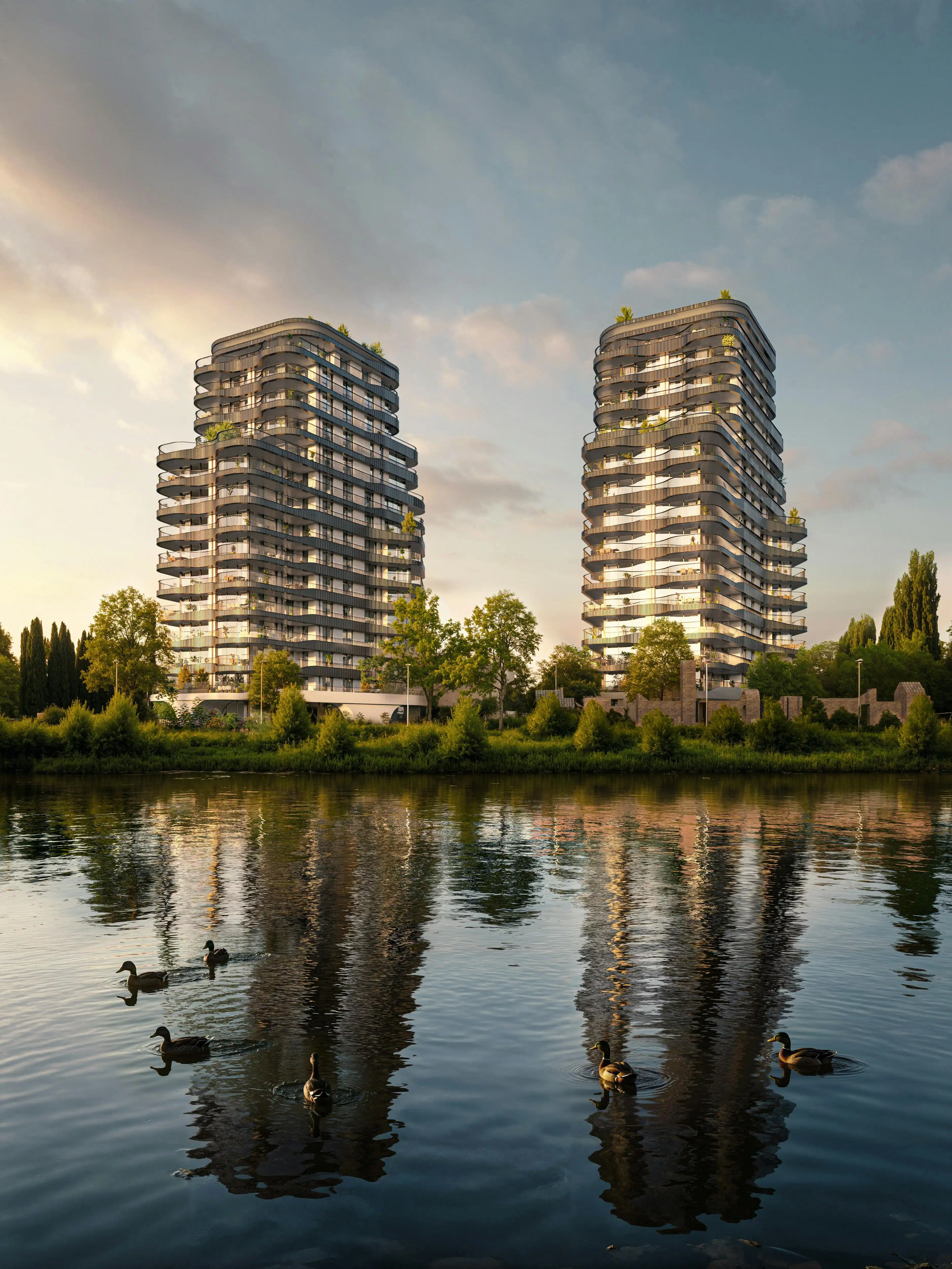 Exclusief wonen aan de Leie met uitzonderlijk terras (58m²)! foto 4