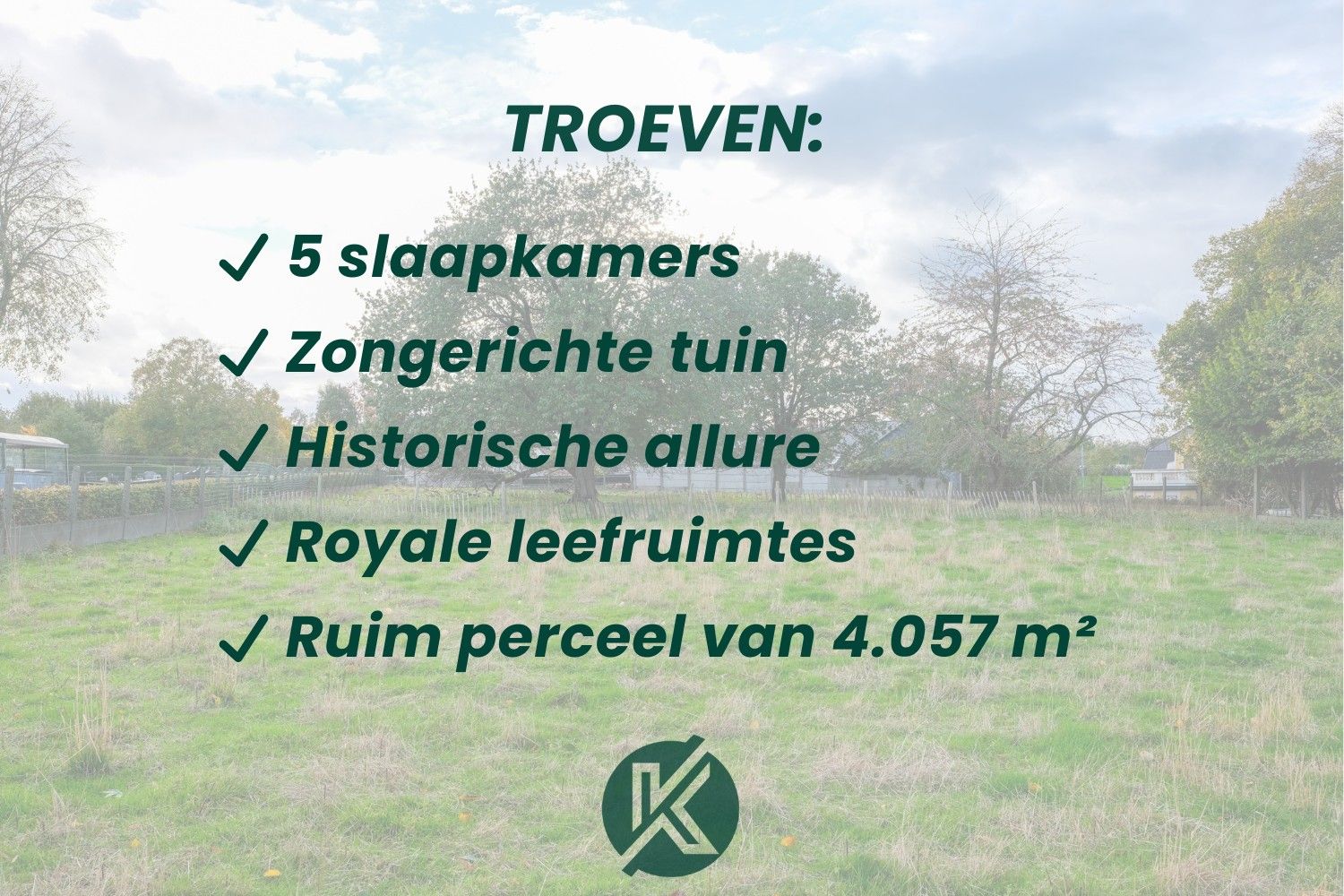 Tijdloze pastorie met historische allure op 4.057 m² foto 3