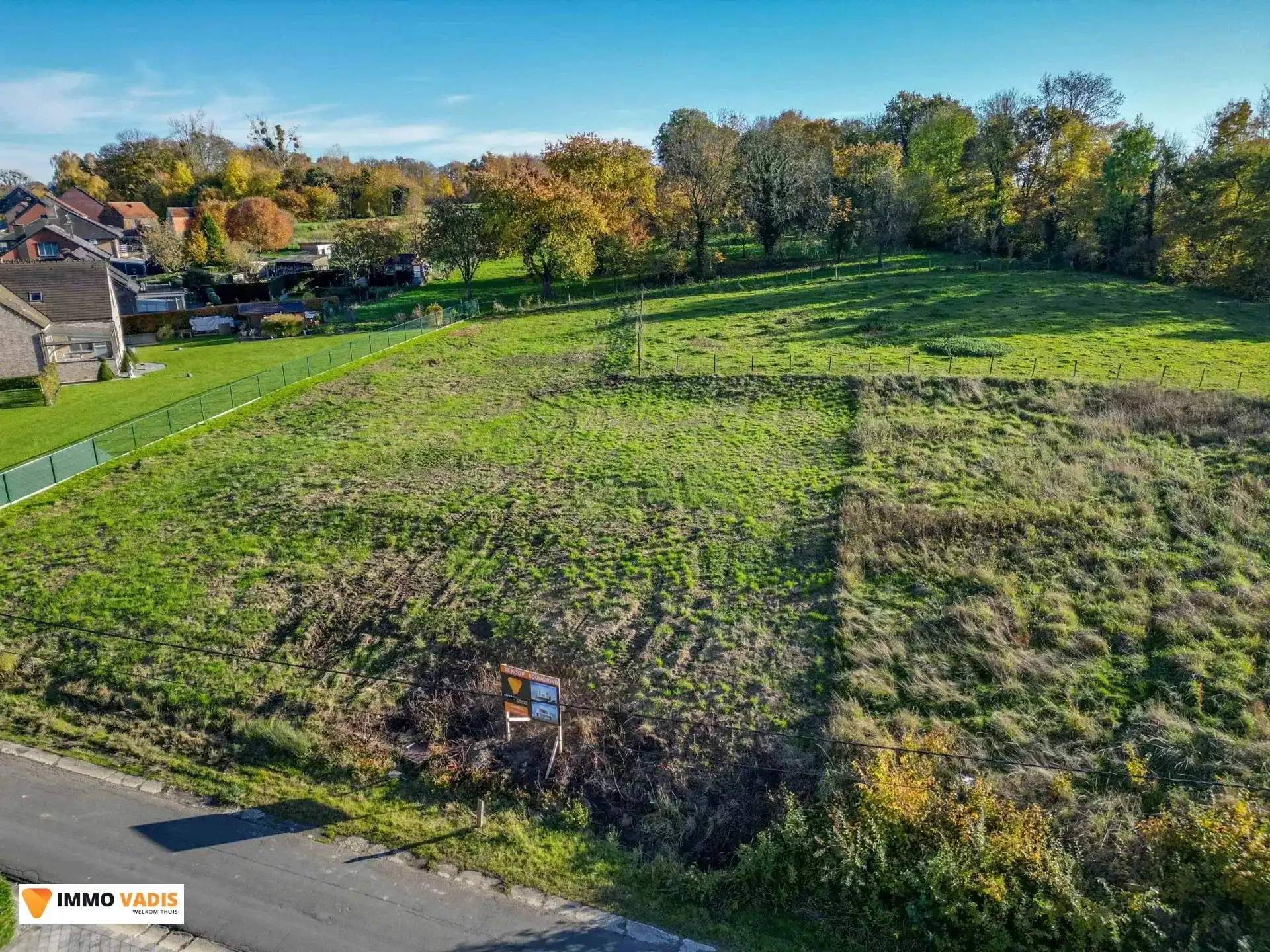 Landelijke gelegen bouwgrond voor  halfopen bebouwing foto 3