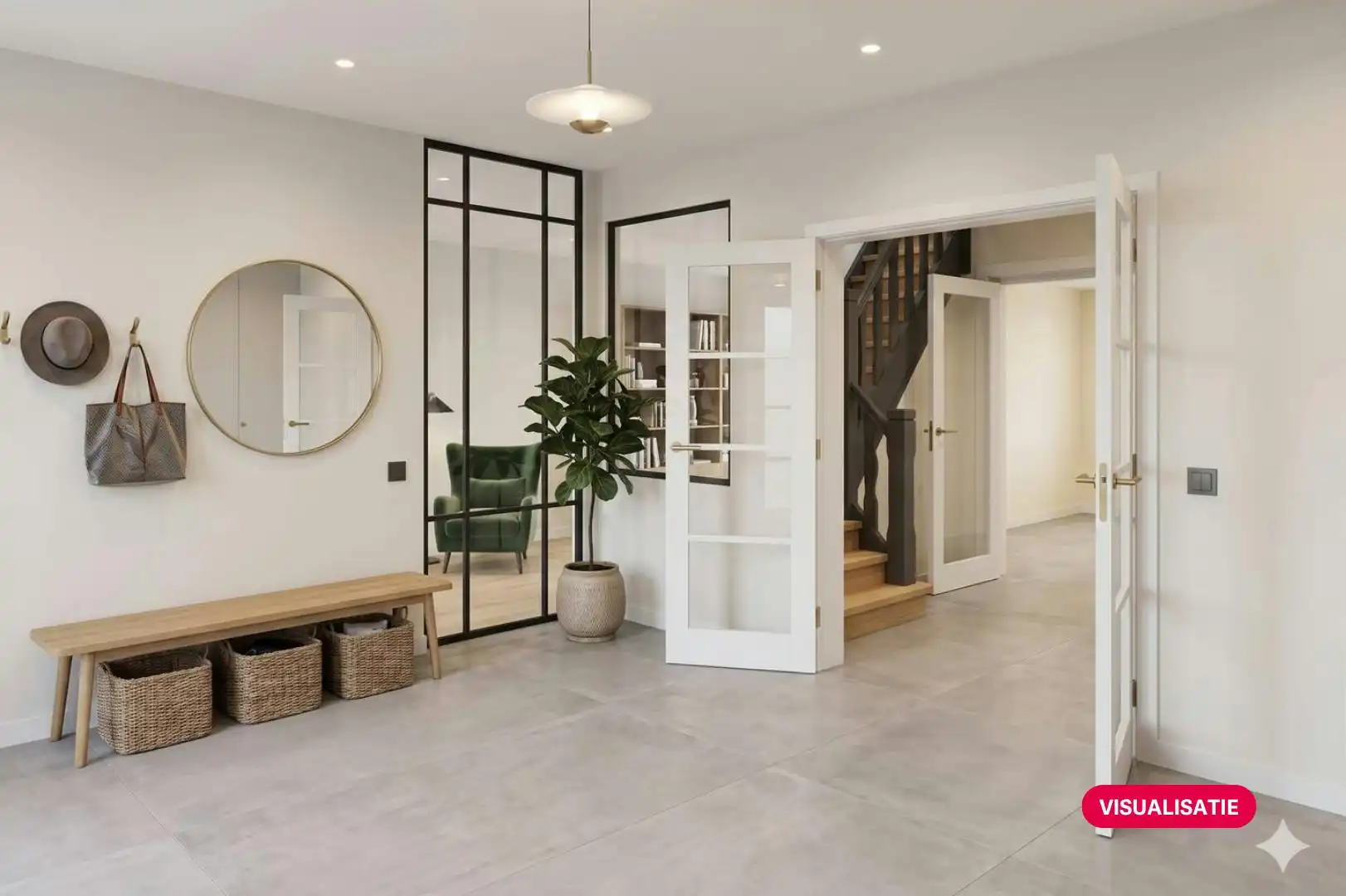 Huis te koop met veel potentieel en tuin te Wondelgem foto 4