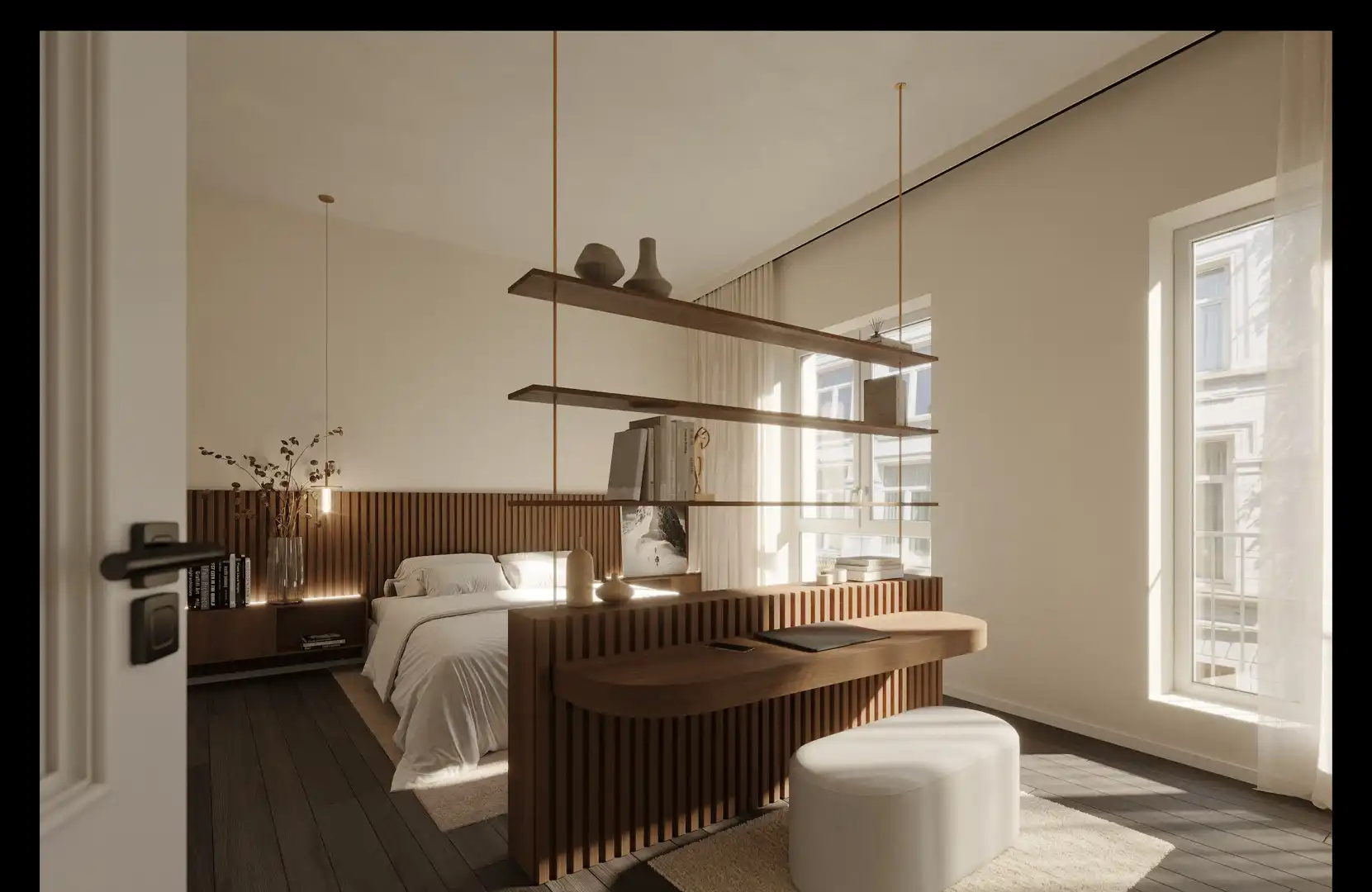 Charmant appartement met 1 slaapkamer en mooi terras in hartje Gent foto 8