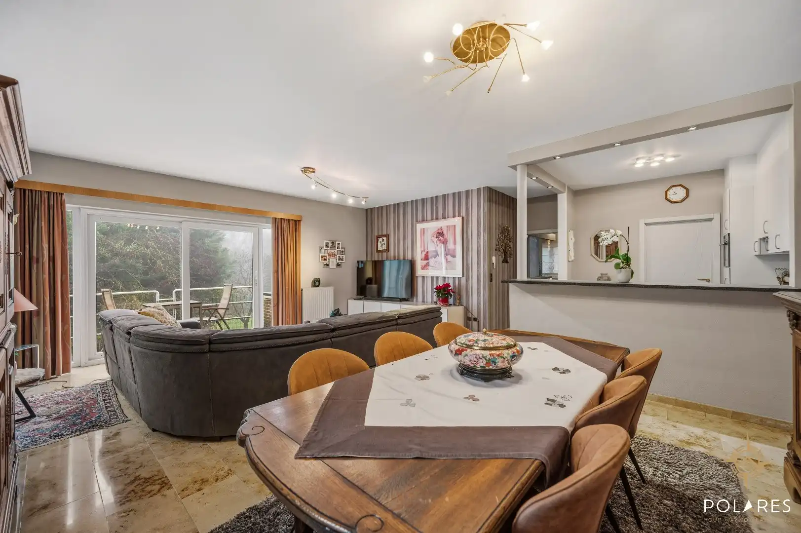 Gelijkvloers 2 slaapkamer appartement met uitzicht op het groen  foto 2