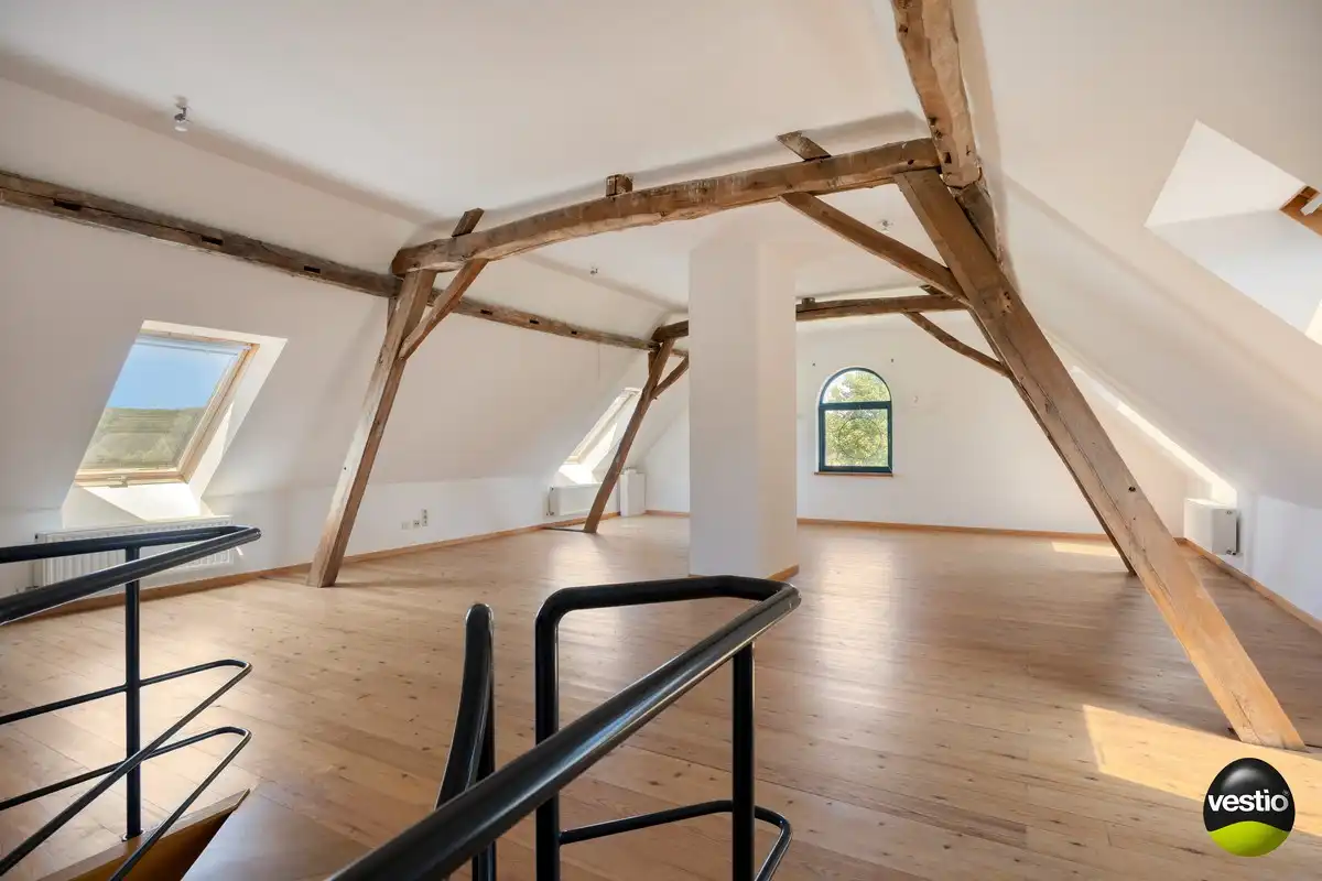 EXCLUSIEVE HOEVE MET MEERDERE WOONGEDEELTES, ATELIER, STALLING en AANPALENDE WEIDE OP CA. 1,6 HECTARE NABIJ DOMEIN NIEUWENHOVEN. foto 75